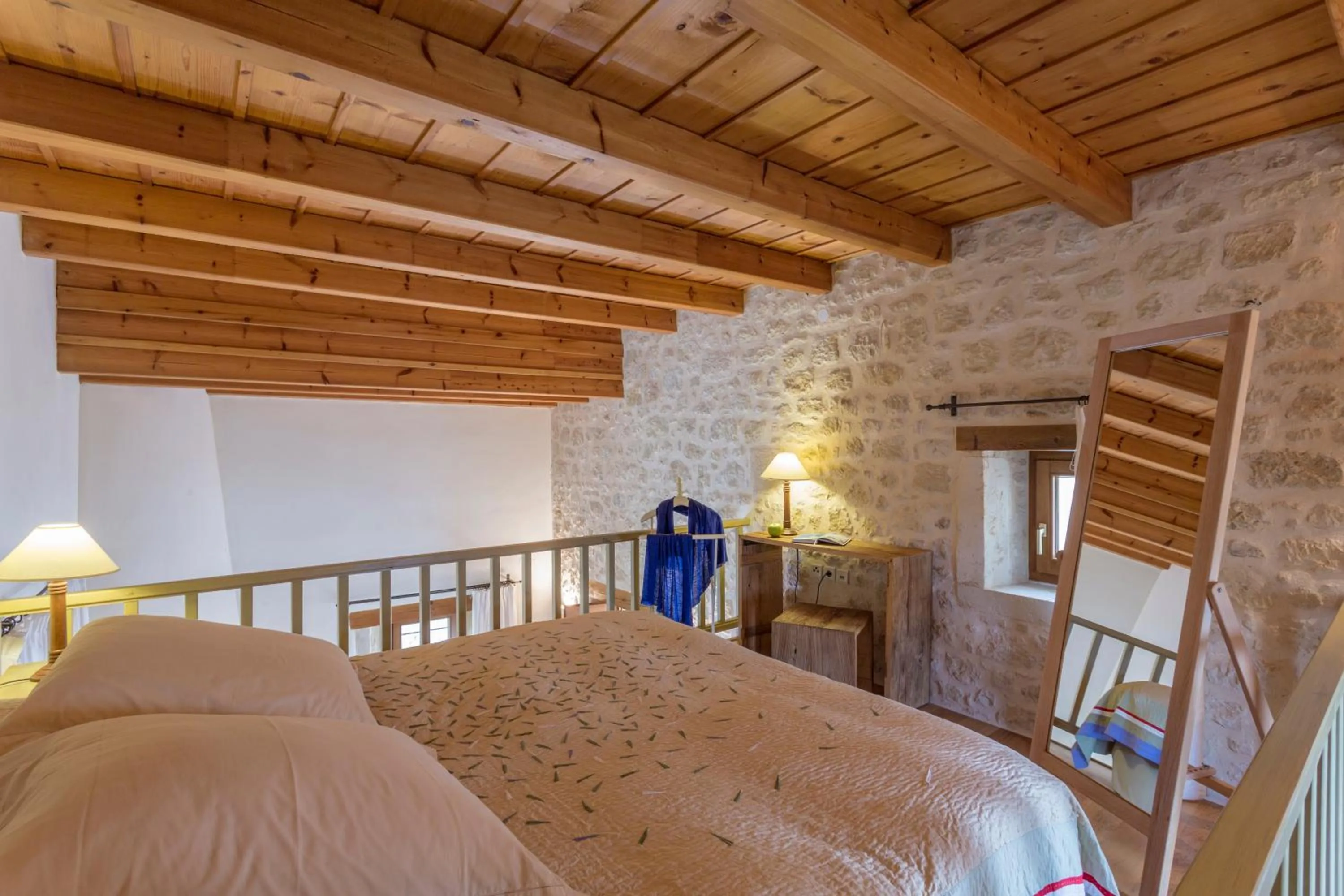 Bedroom, Bed in Kapsaliana Village Hotel