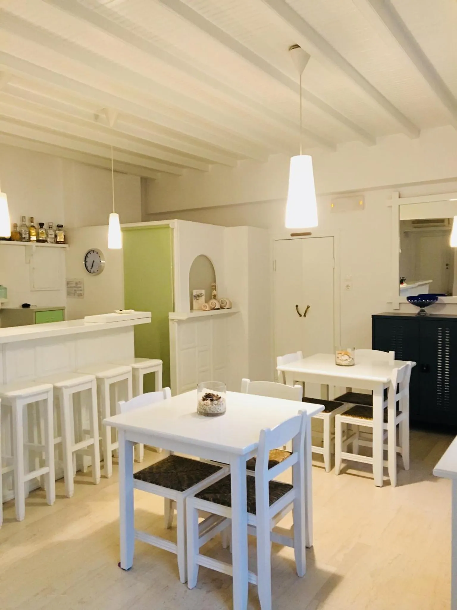 Seating area in Matina Hotel