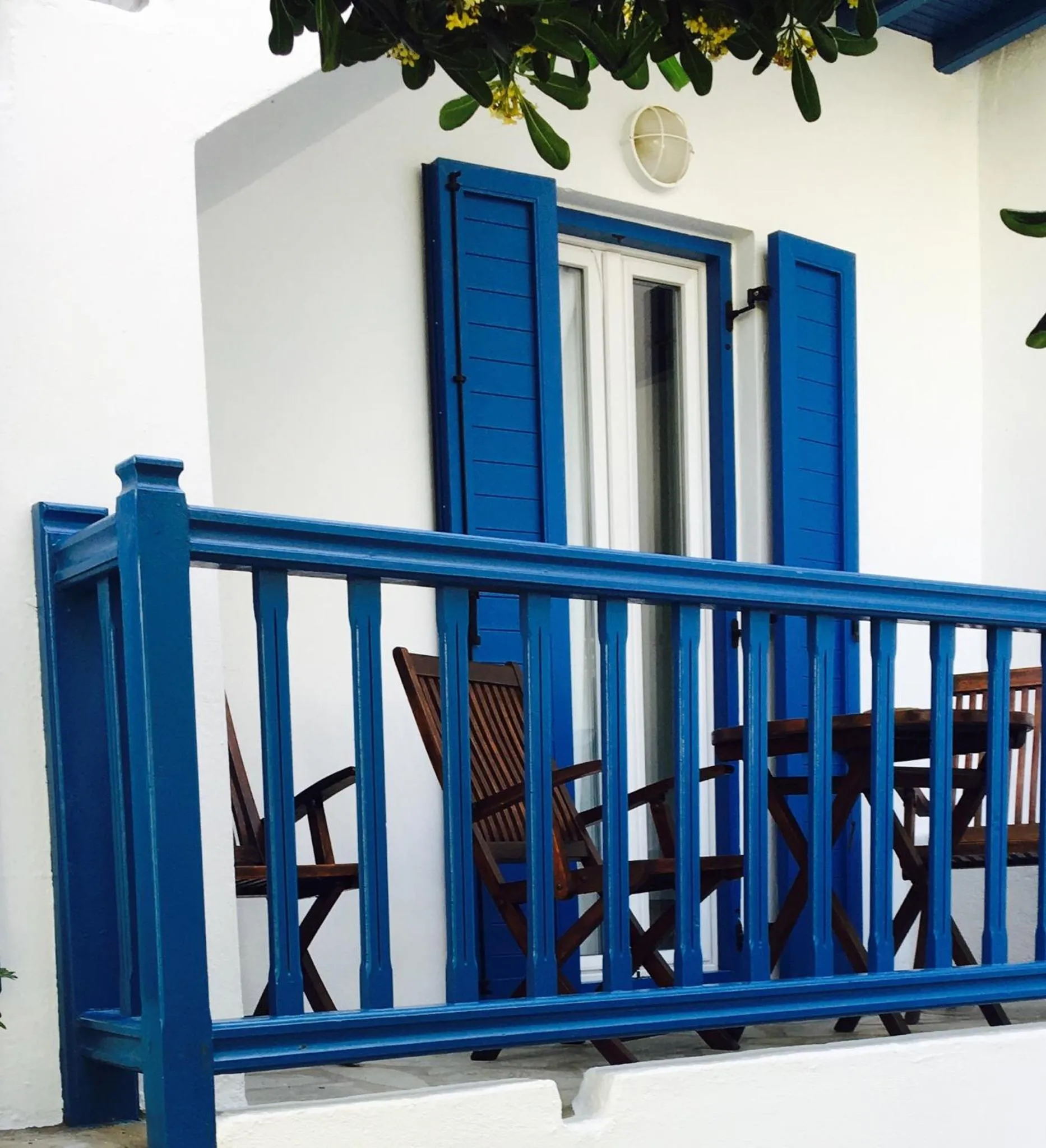 Garden view in Matina Hotel