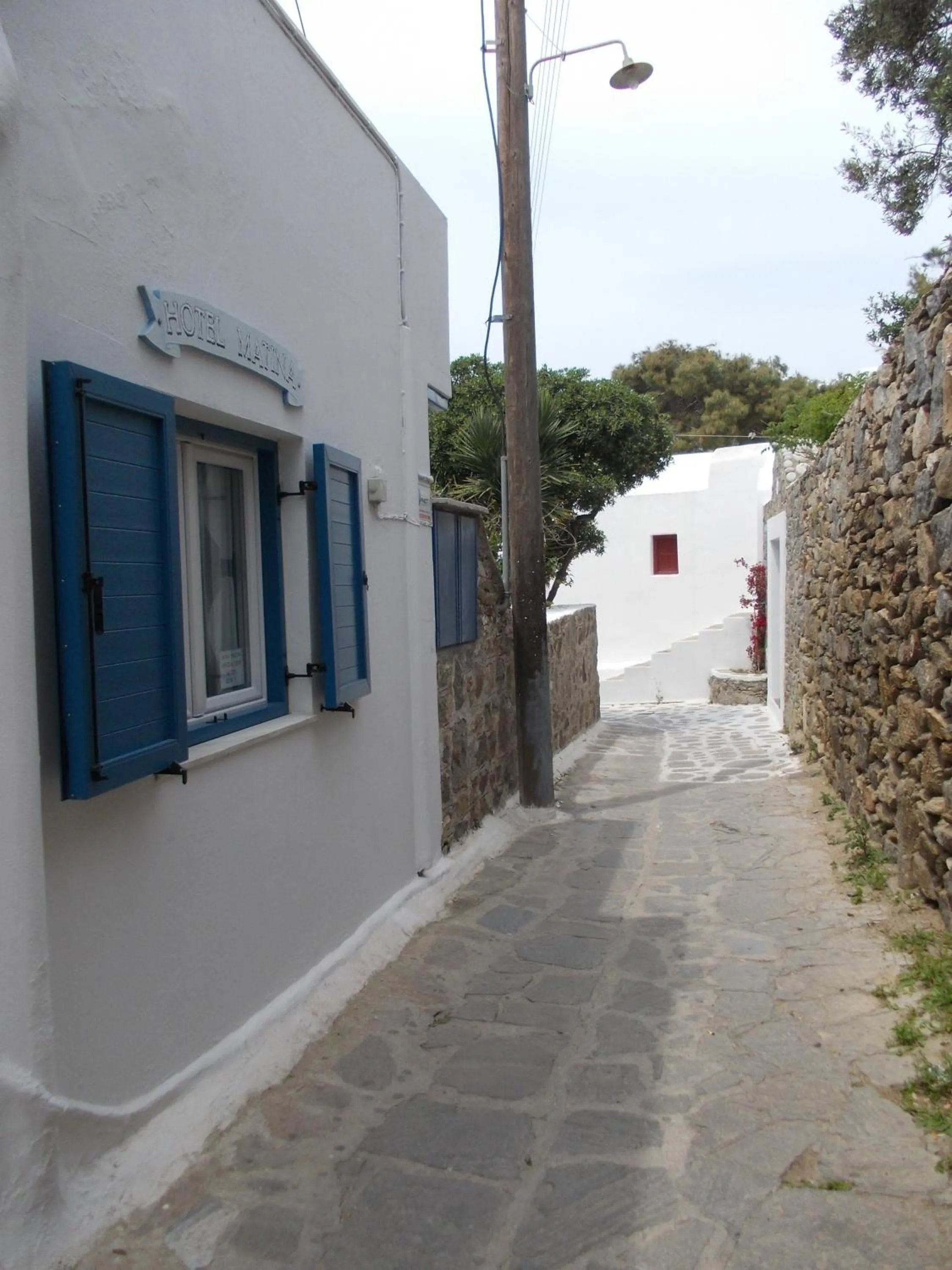 Area and facilities in Matina Hotel