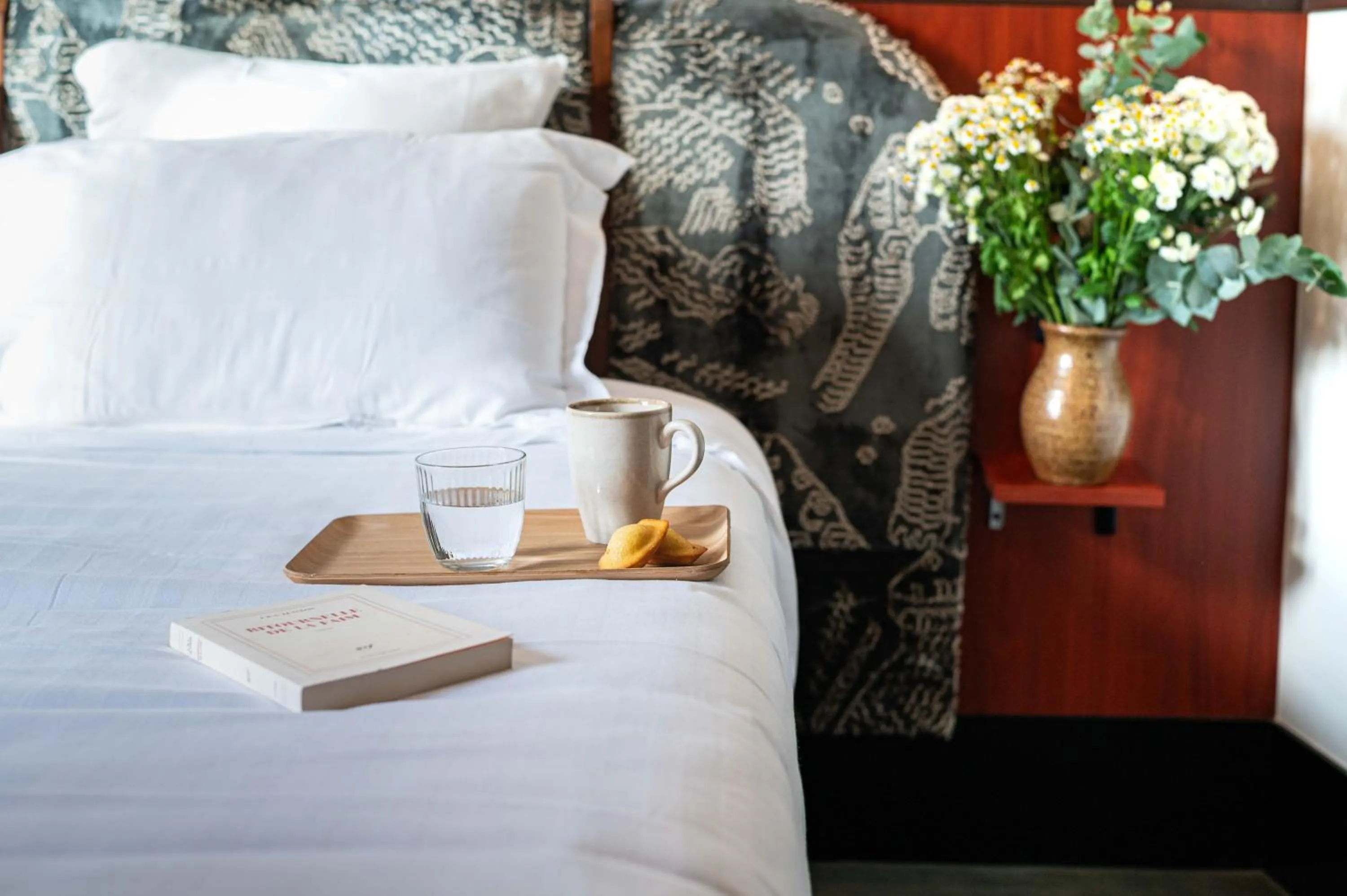 Bedroom, Bed in Hôtel Marguerite