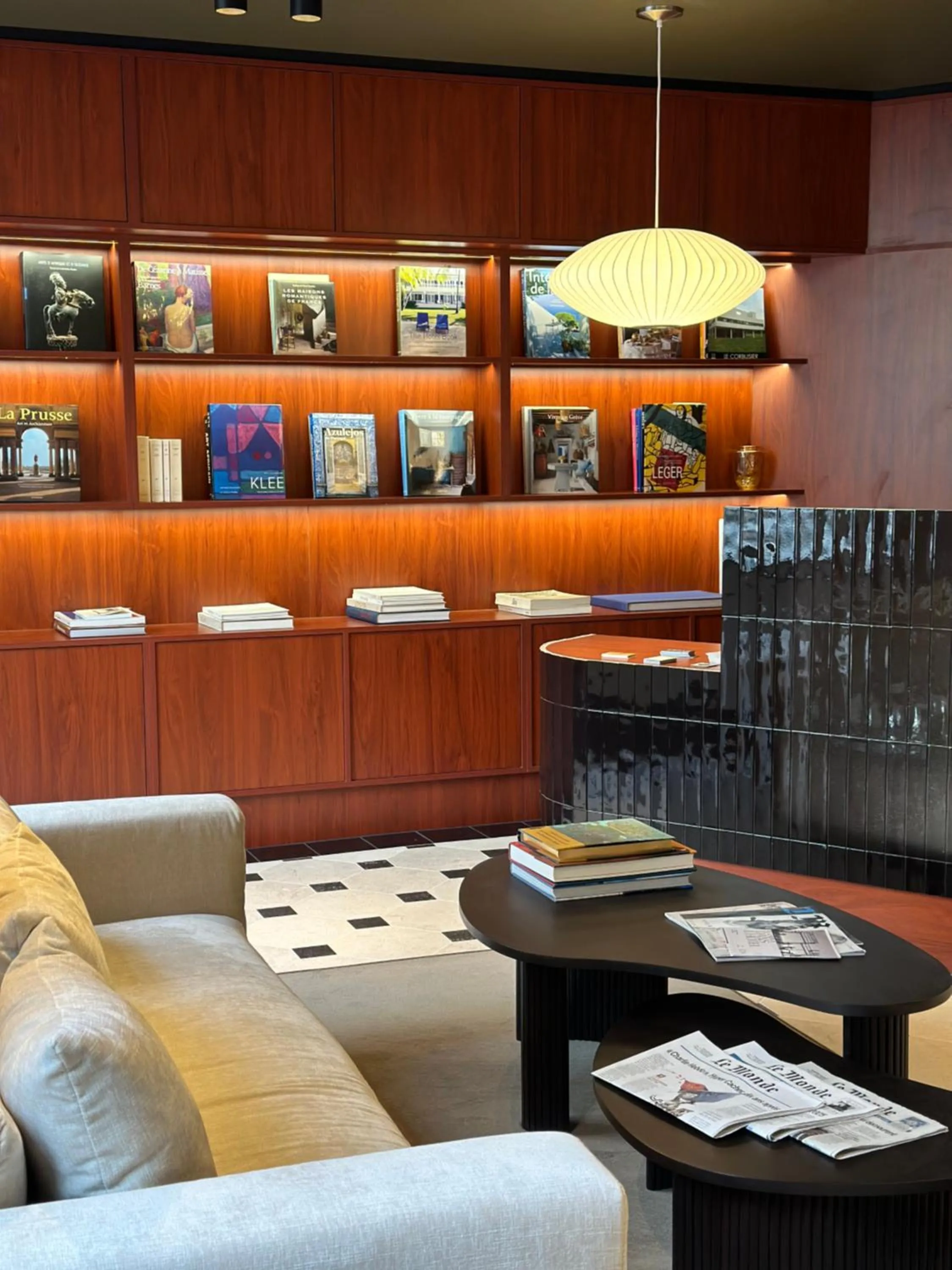 Lobby or reception in Hôtel Marguerite