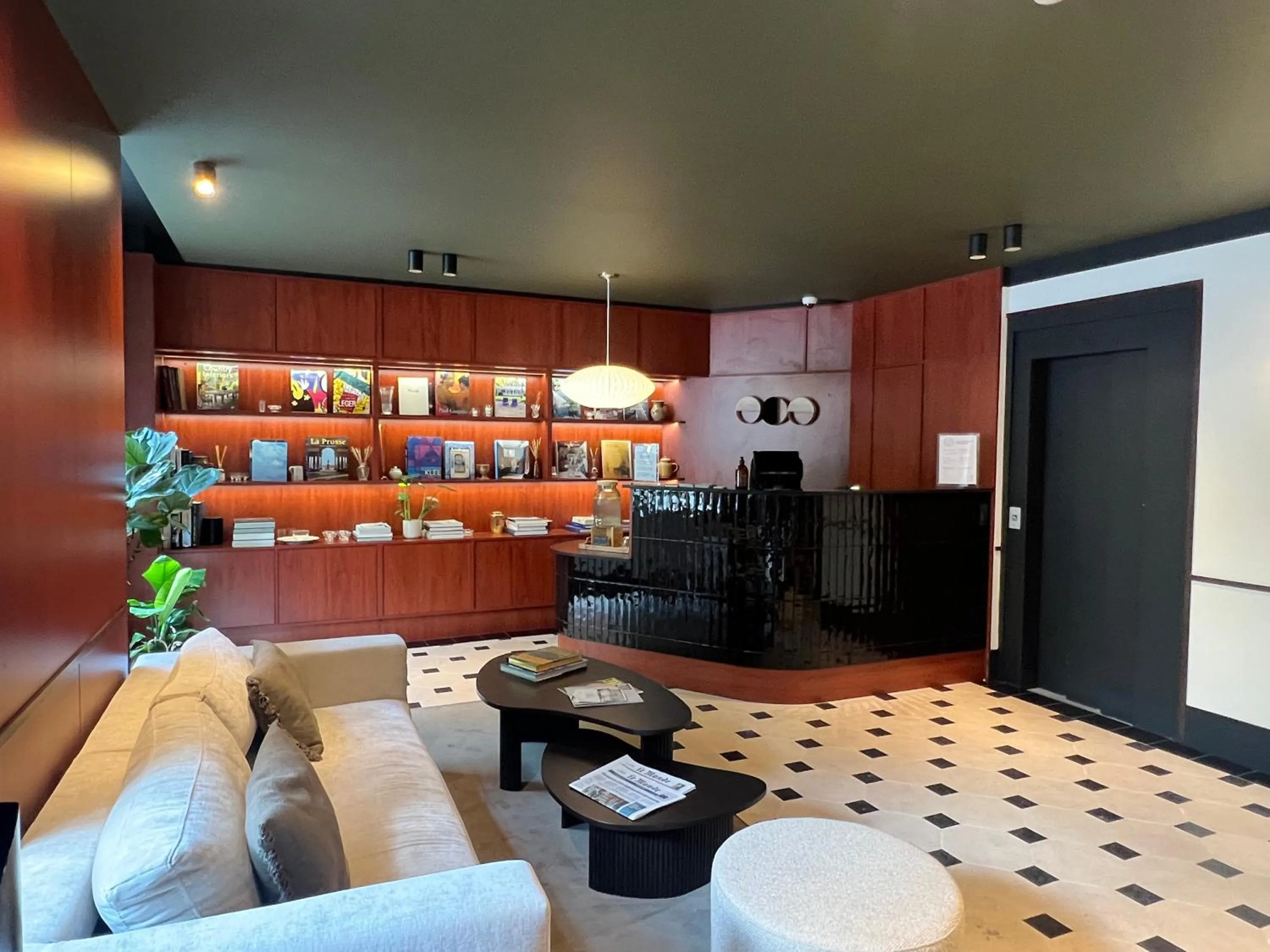 Lobby or reception in Hôtel Marguerite