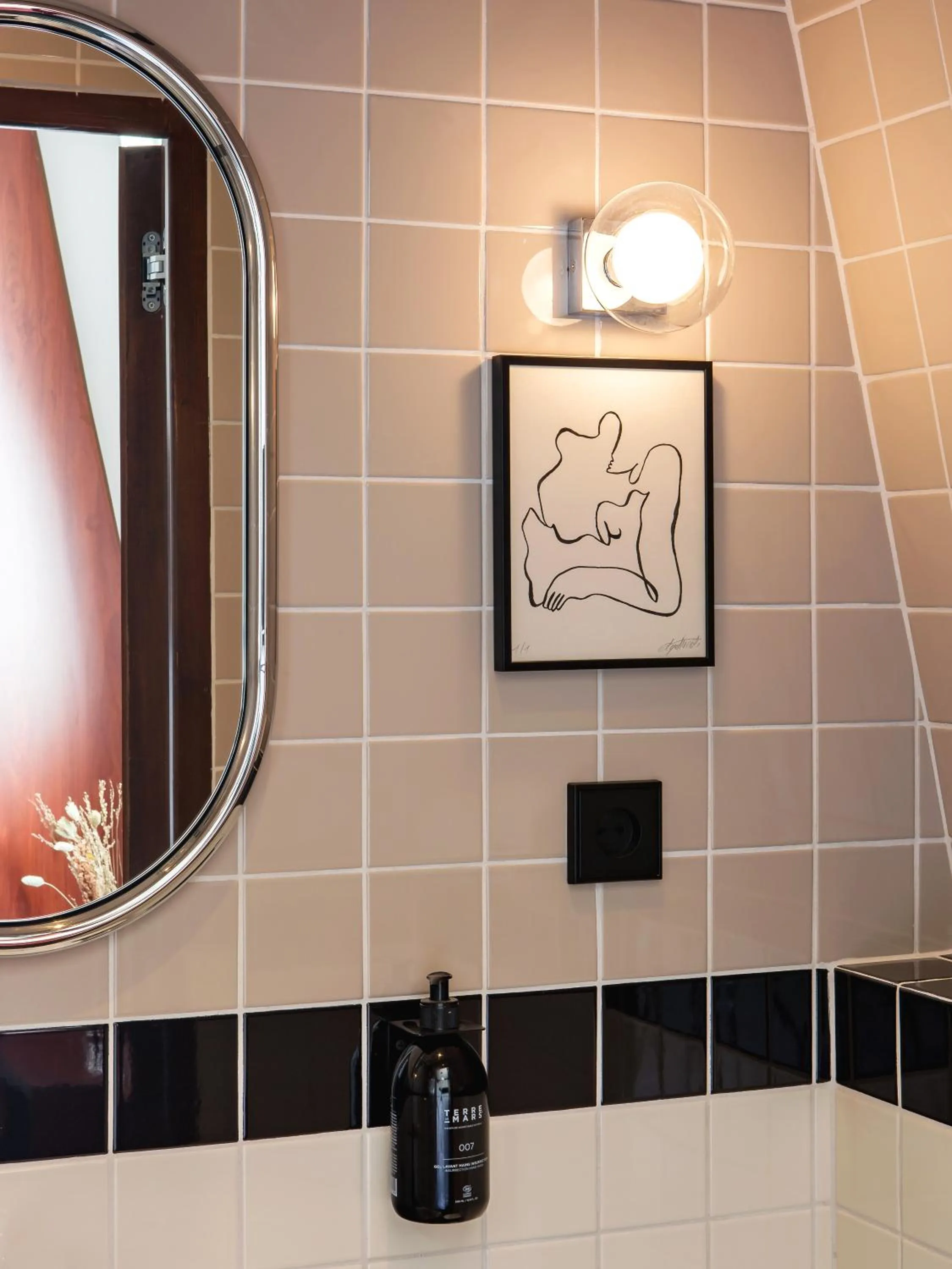 Bathroom in Hôtel Marguerite