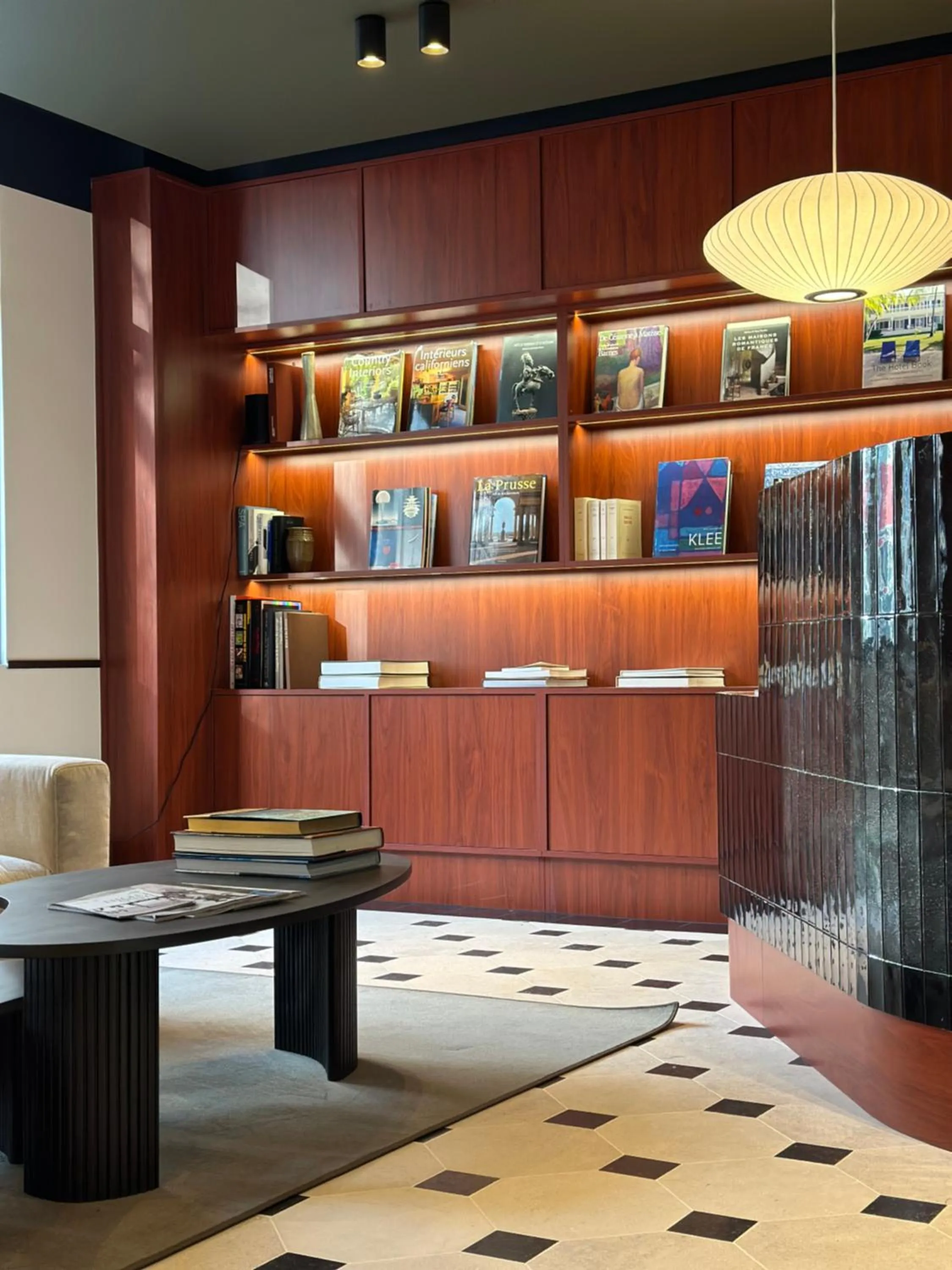 Lobby or reception in Hôtel Marguerite