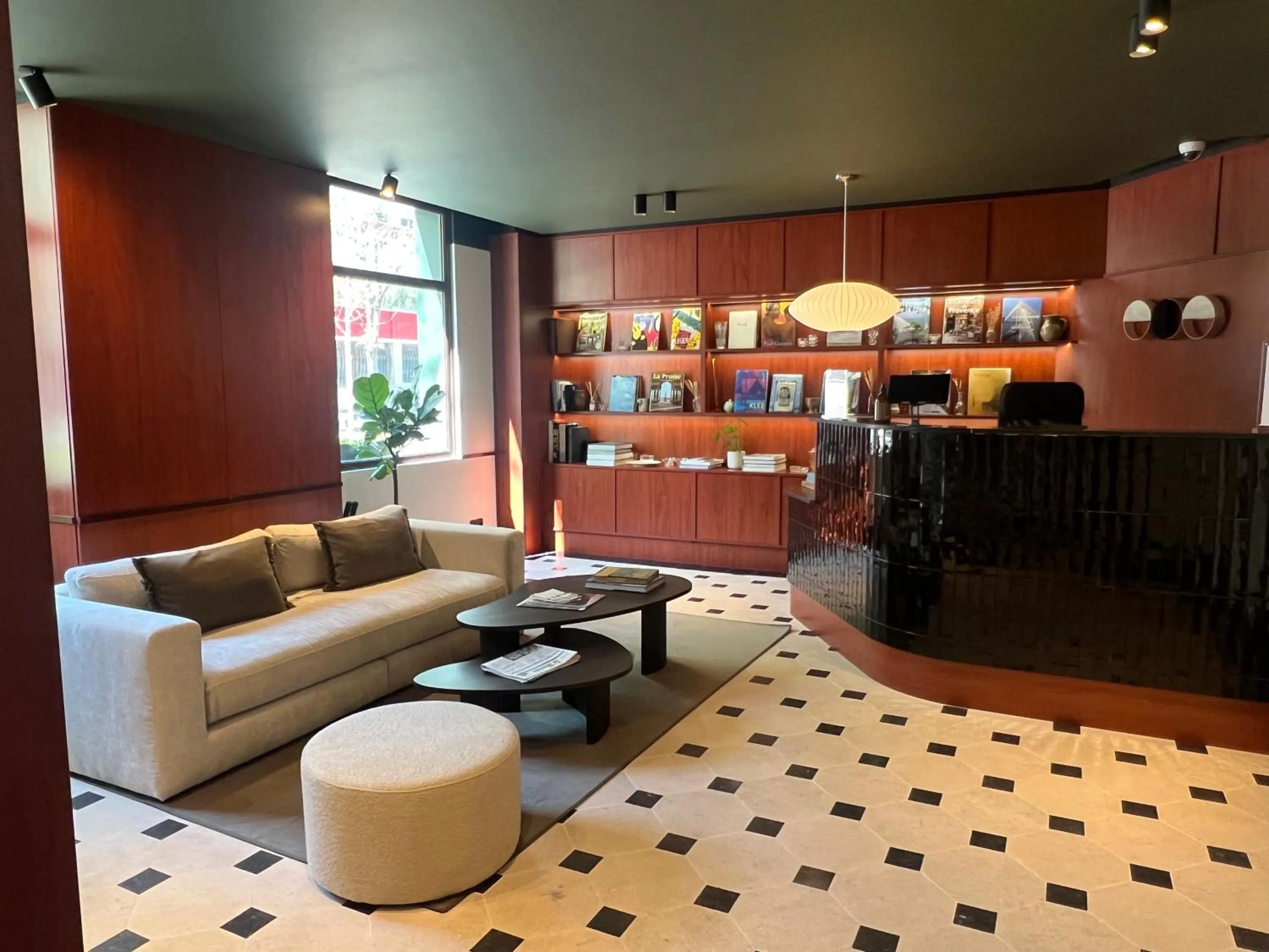 Lobby or reception in Hôtel Marguerite