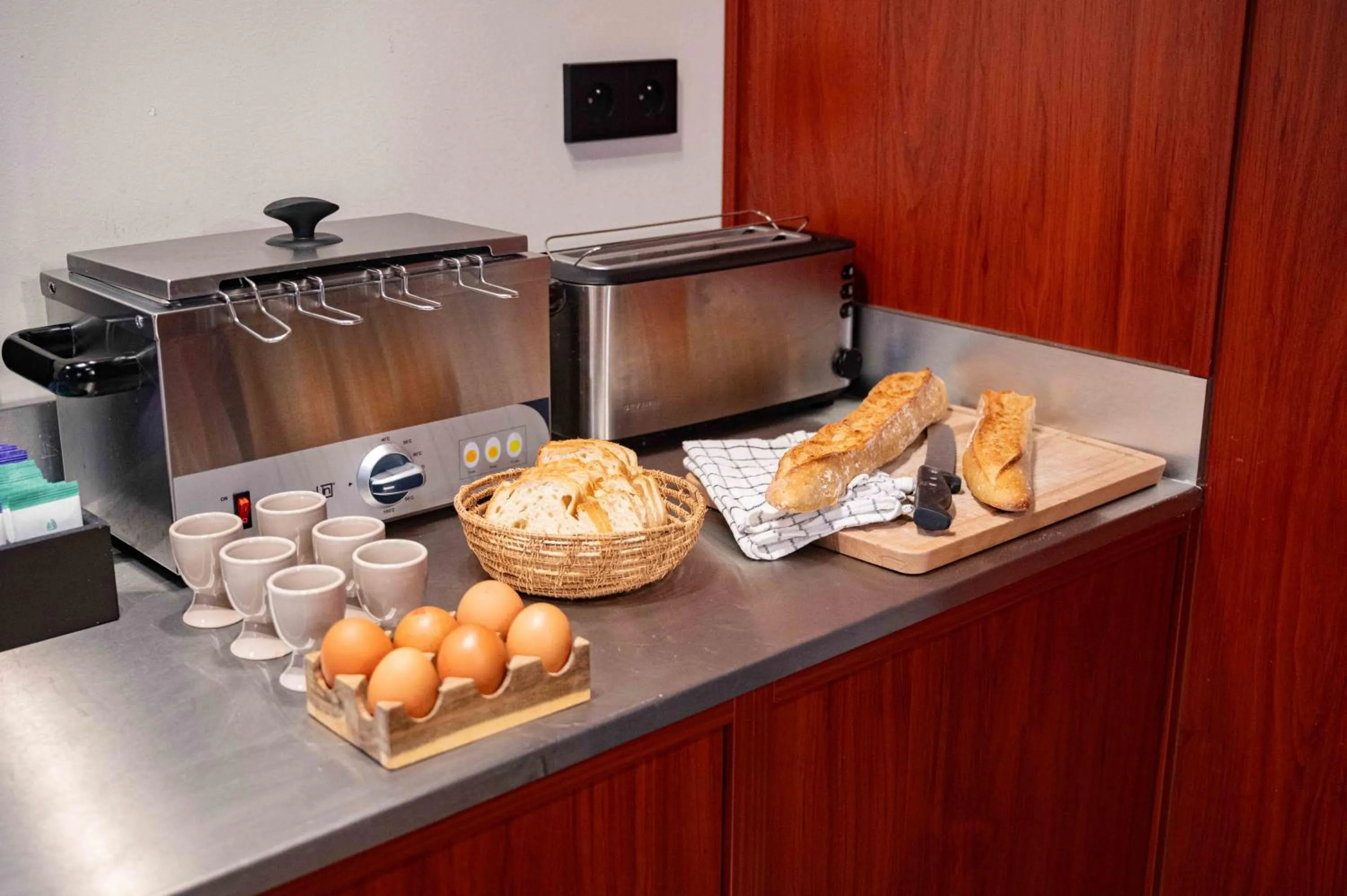 Breakfast in Hôtel Marguerite