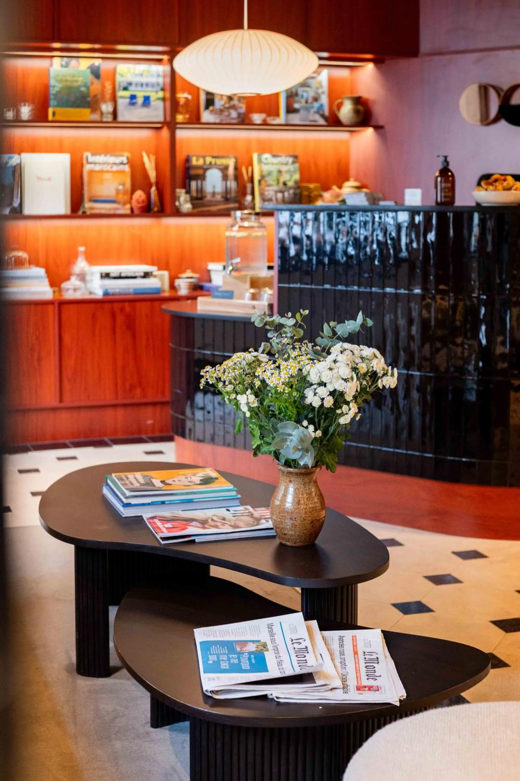 Lobby or reception in Hôtel Marguerite