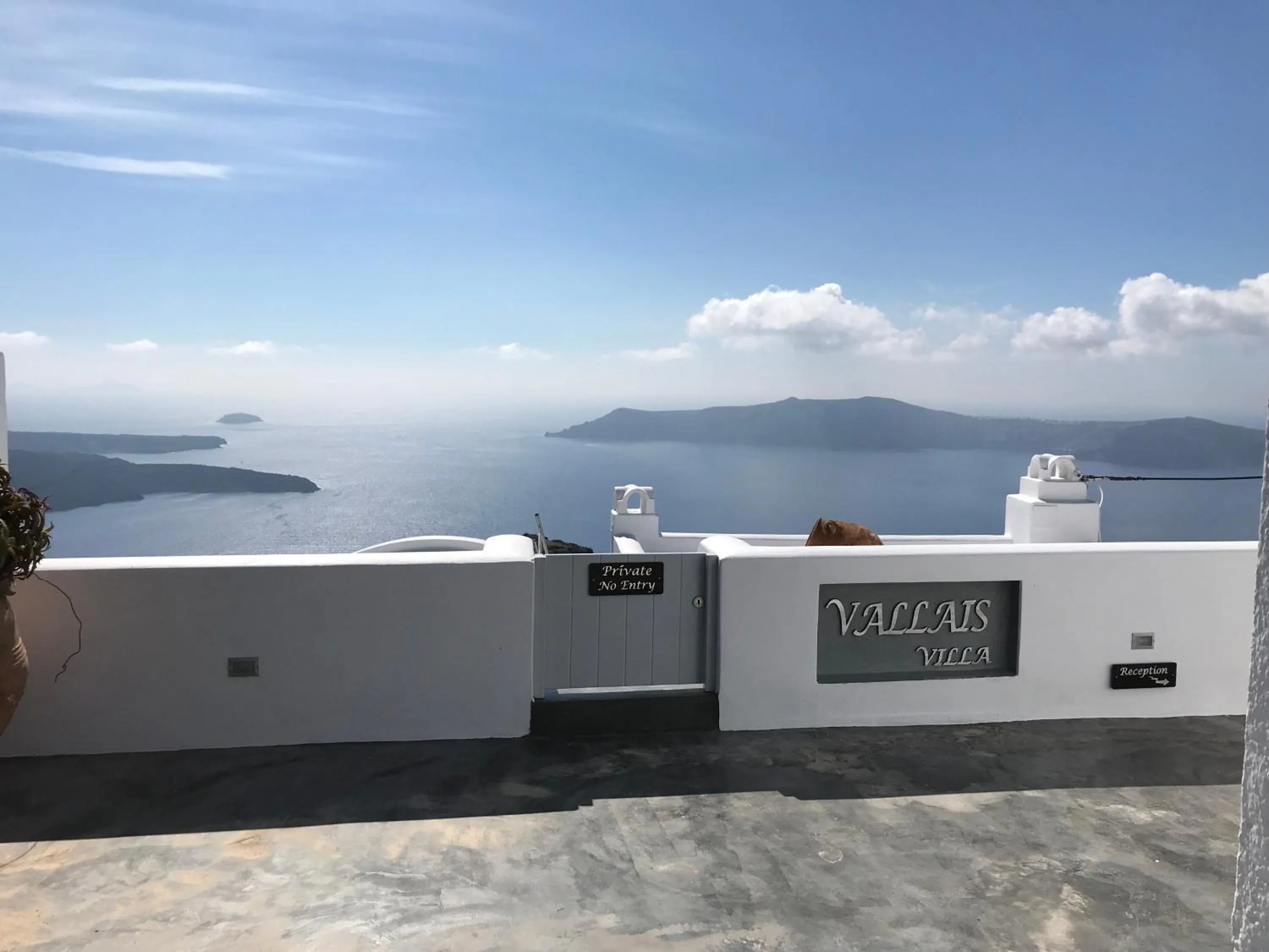 On site in Vallais Villa