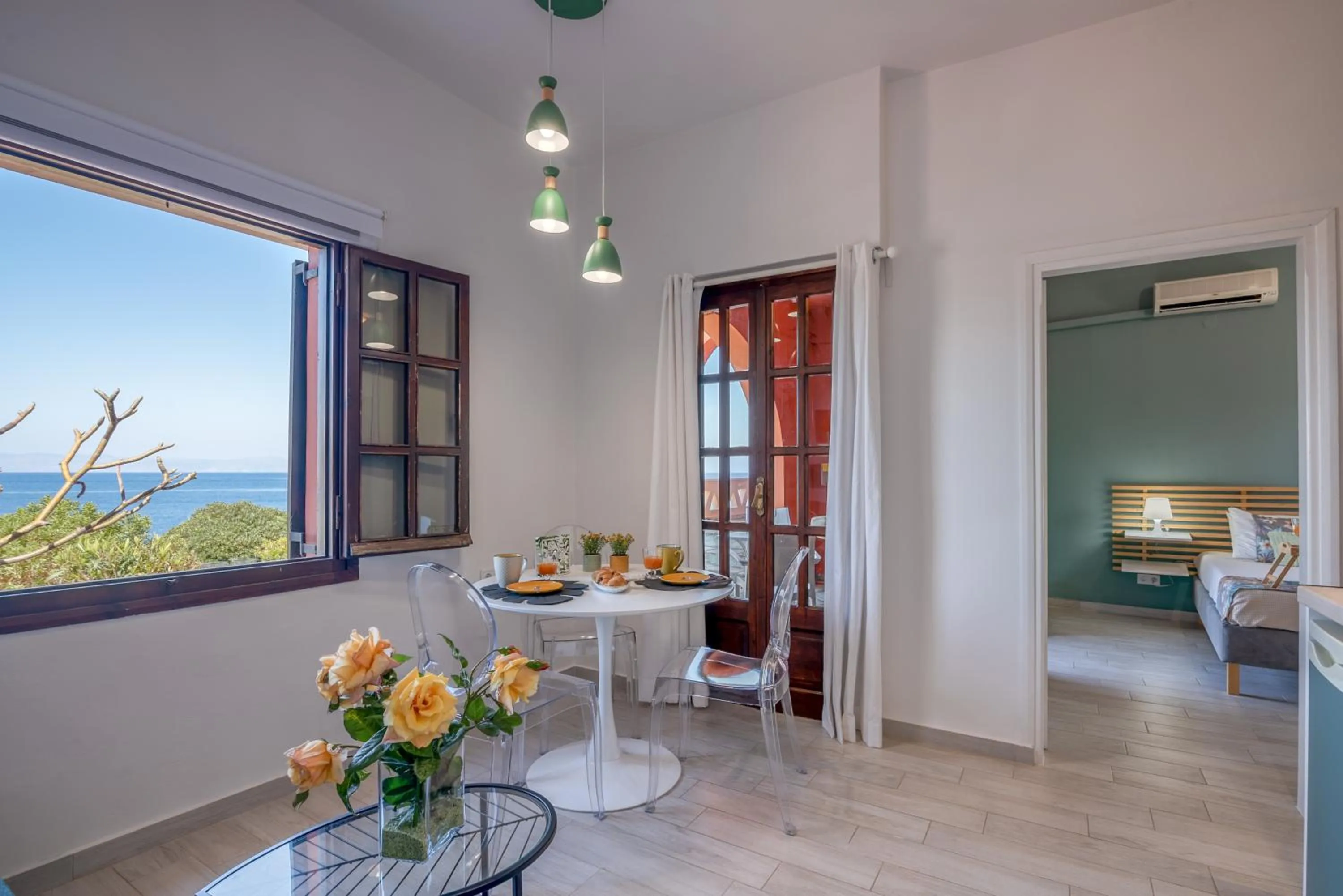 Living room in Georgia Vicky Studios & Apartments