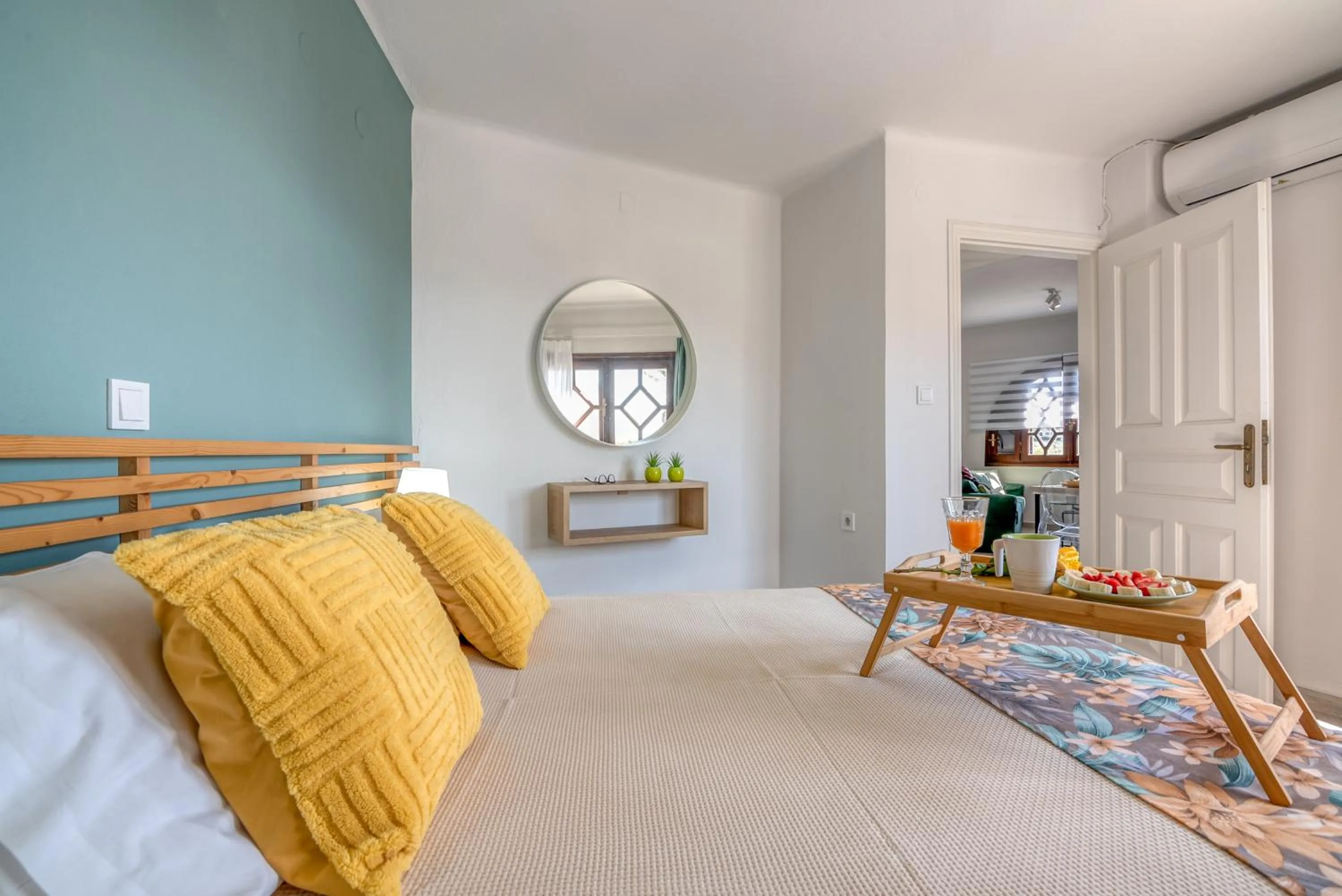 Bedroom, Bed in Georgia Vicky Studios & Apartments