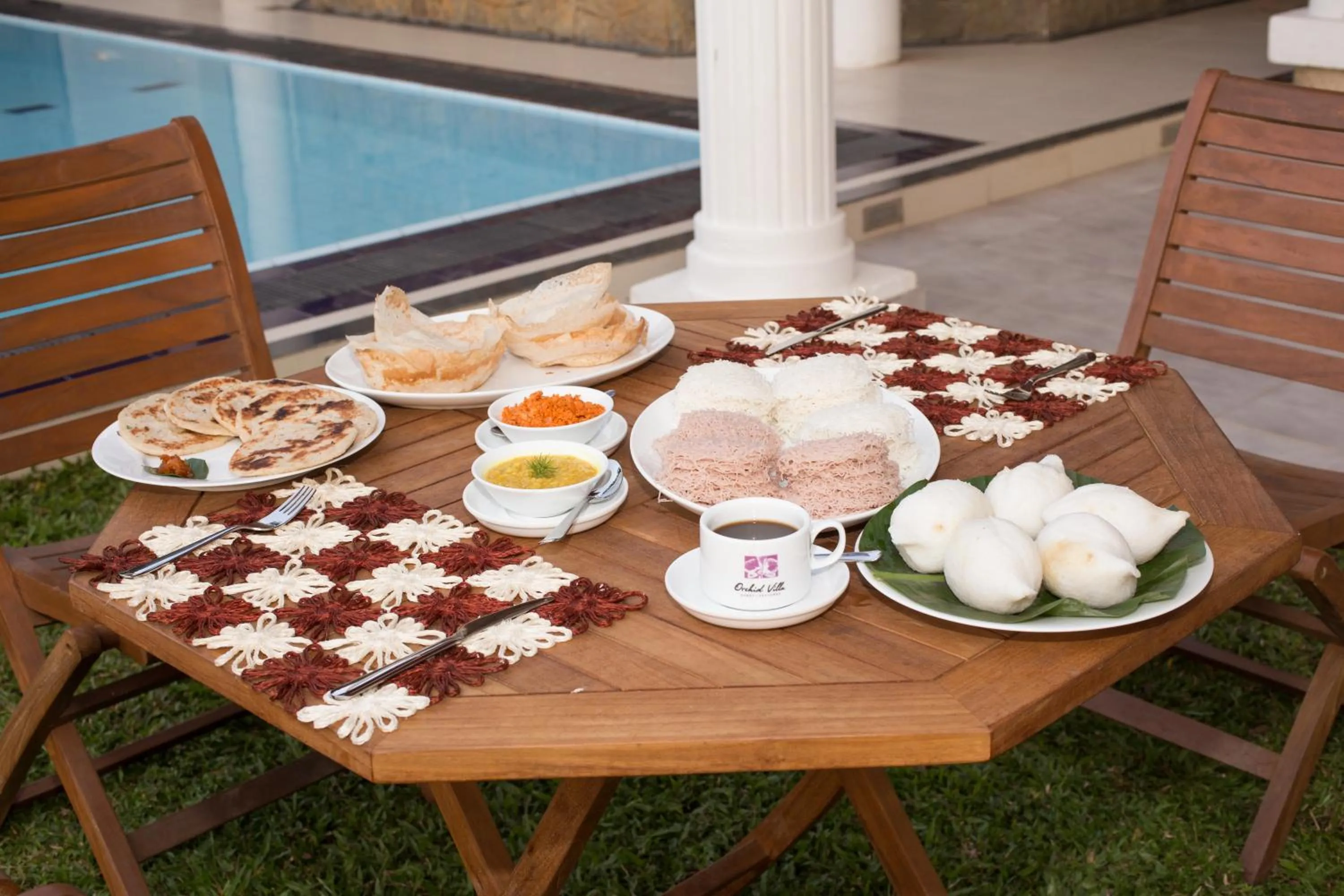 Restaurant/places to eat in Orchid Villa Kandy