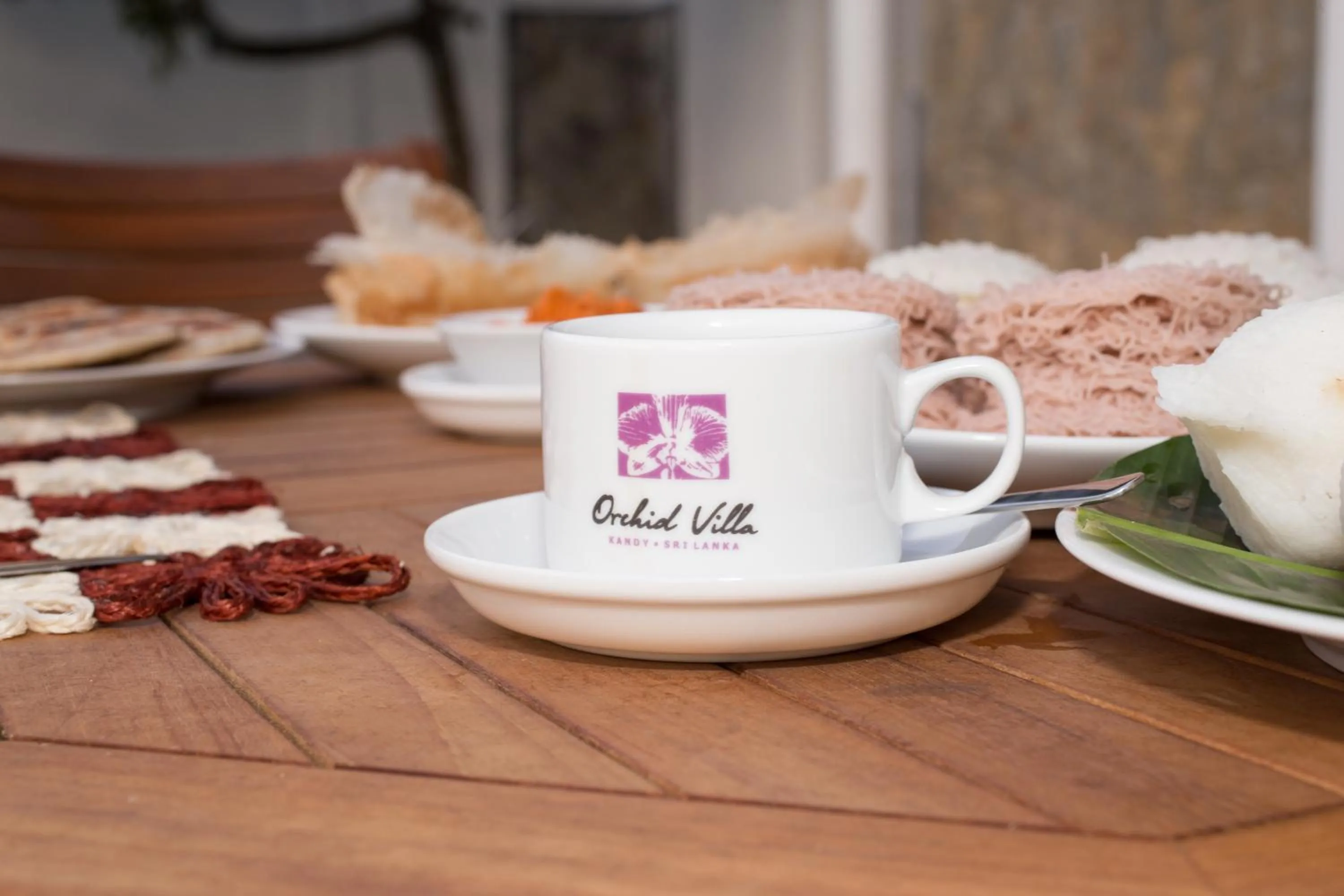 Food close-up in Orchid Villa Kandy