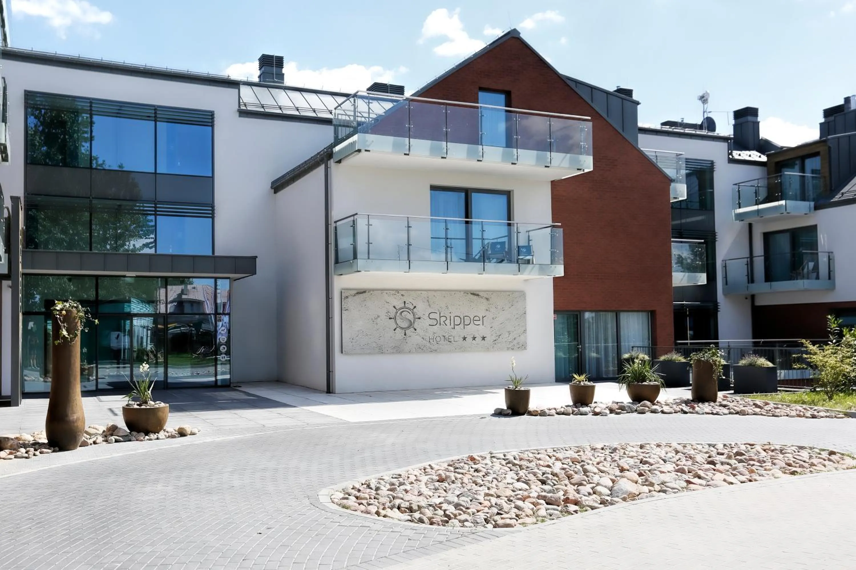 Facade/entrance in Hotel Skipper