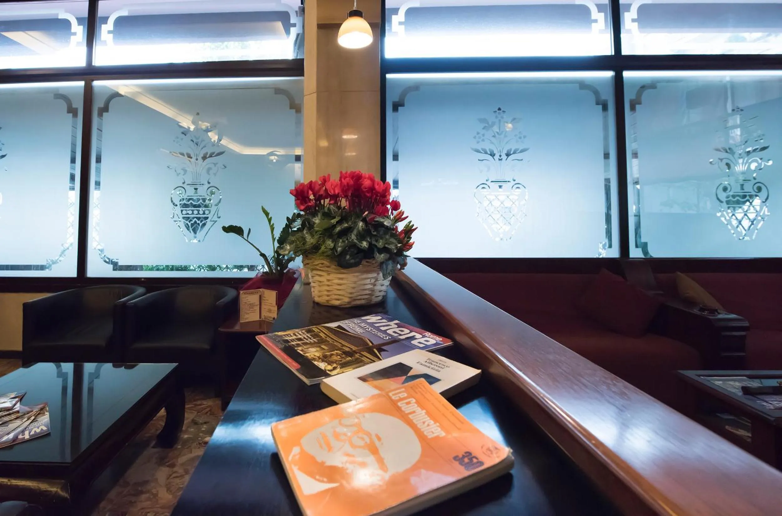 Decorative detail in Hotel Pacific