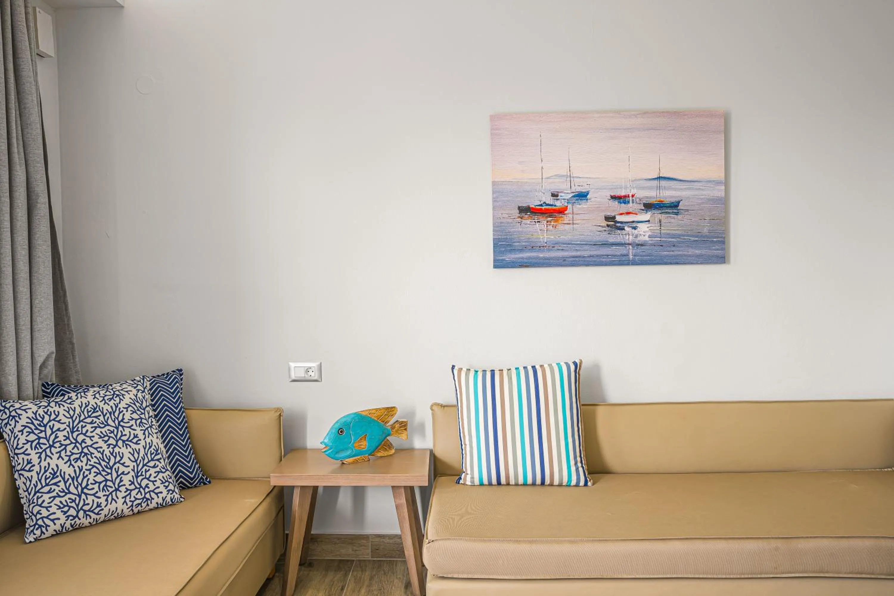 Living room in Sergiani Garden Hotel Apartments