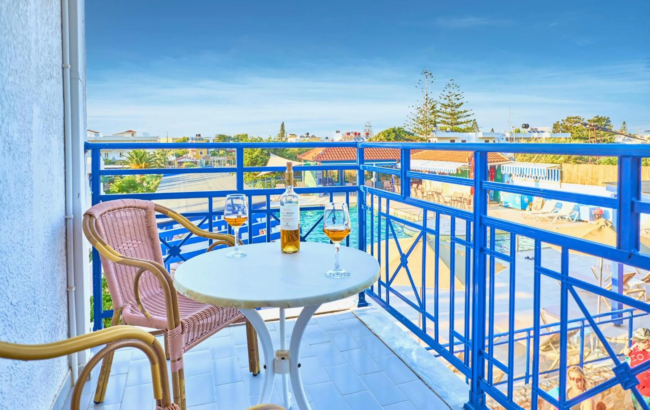 Balcony/Terrace in Sergiani Garden Hotel Apartments