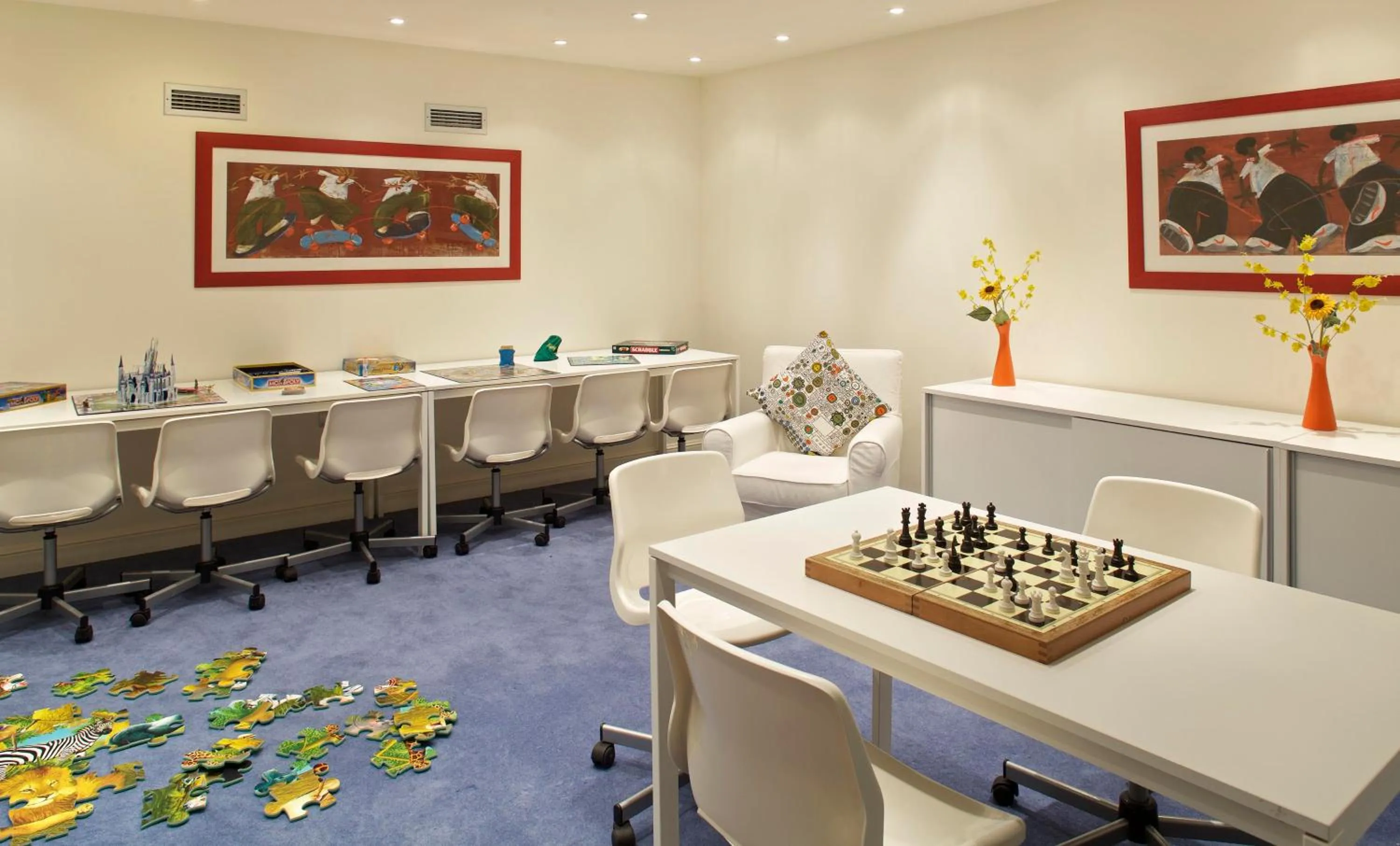 Game Room in Zagori Suites Luxury Residences