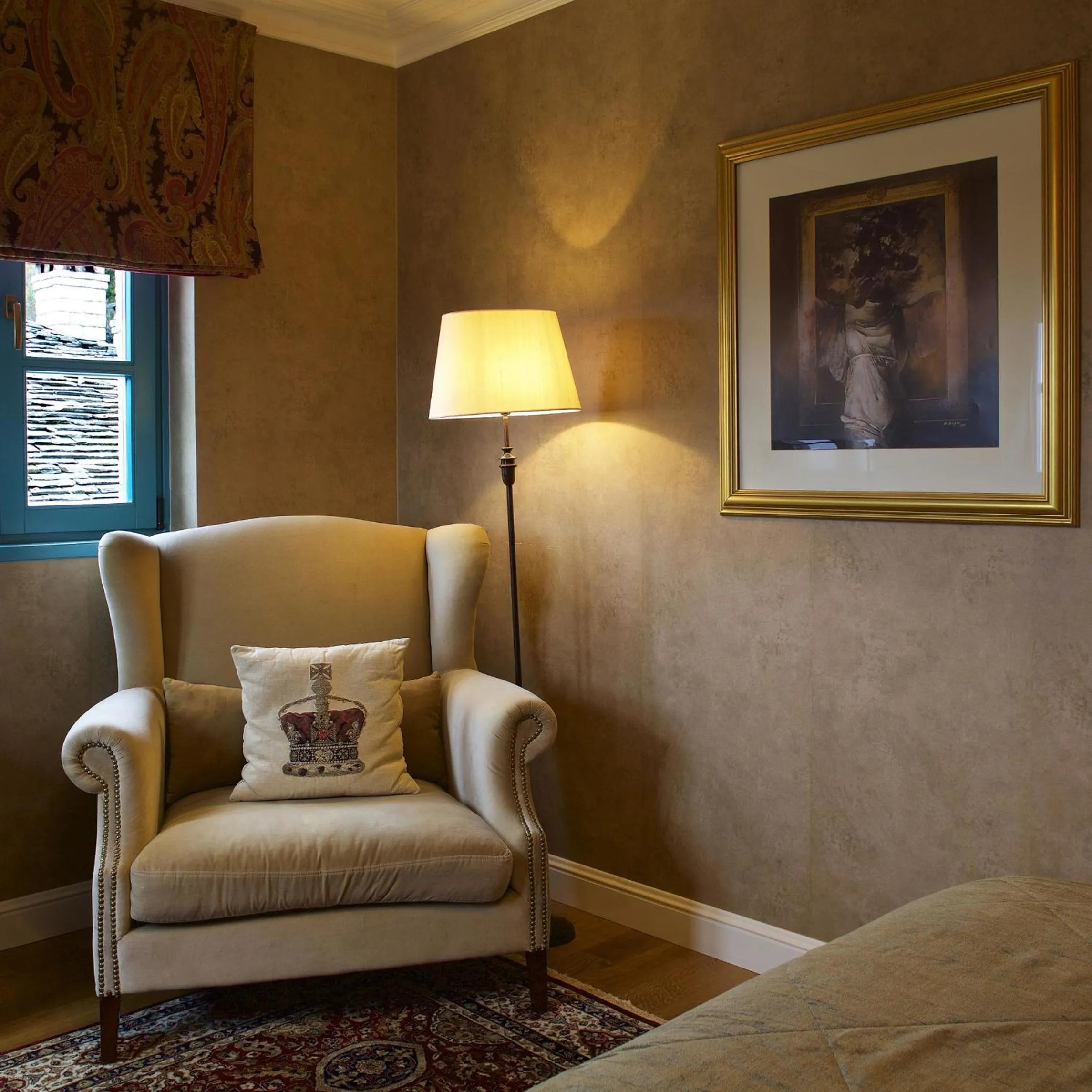 Decorative detail in Zagori Suites Luxury Residences