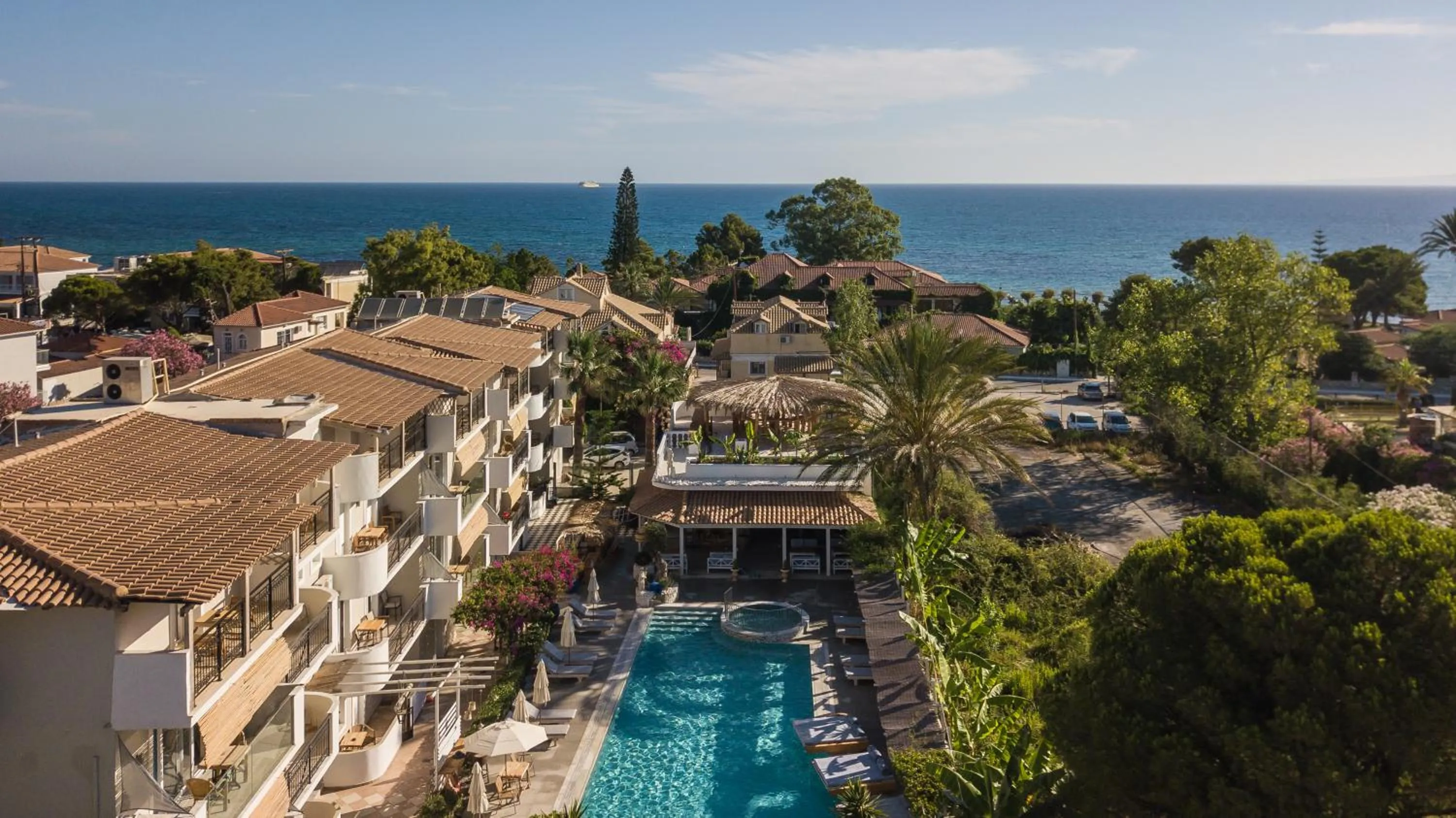 Pool view in Iniohos Zante Hotel & Suites
