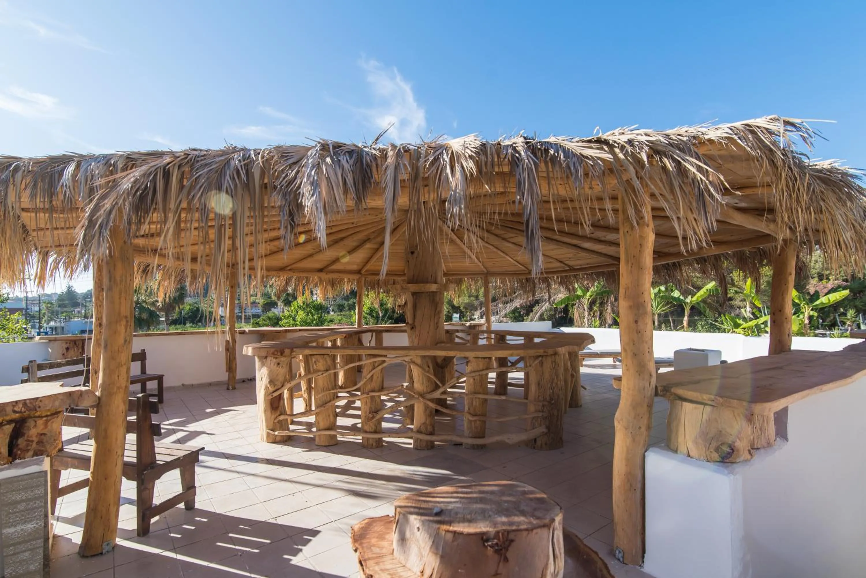 Patio in Iniohos Zante Hotel & Suites