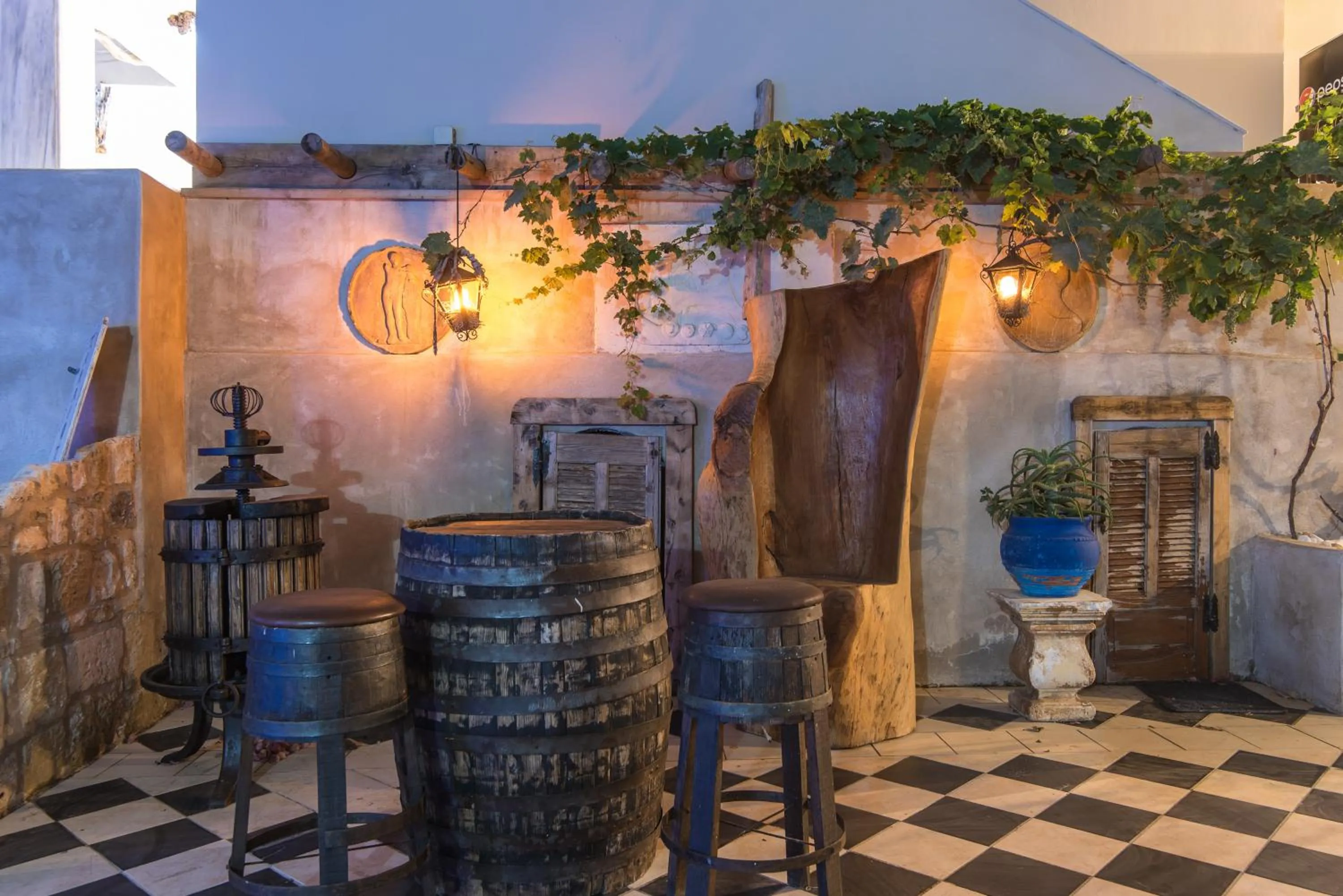 Patio in Iniohos Zante Hotel & Suites