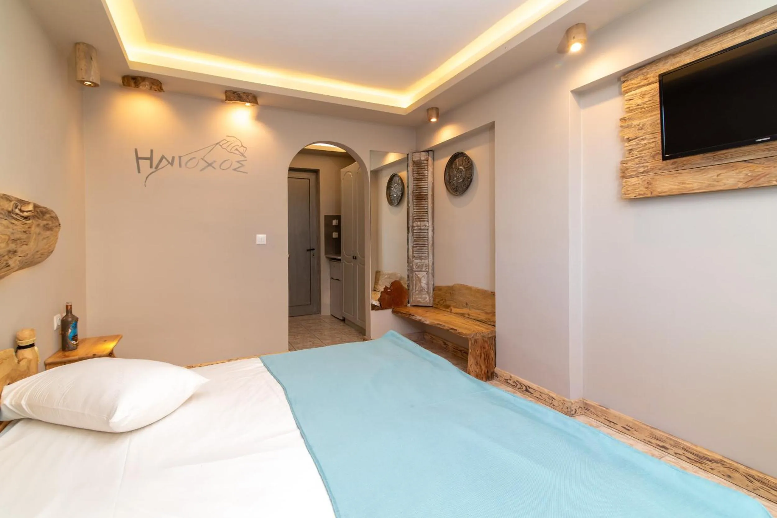 Photo of the whole room, Bed in Iniohos Zante Hotel & Suites