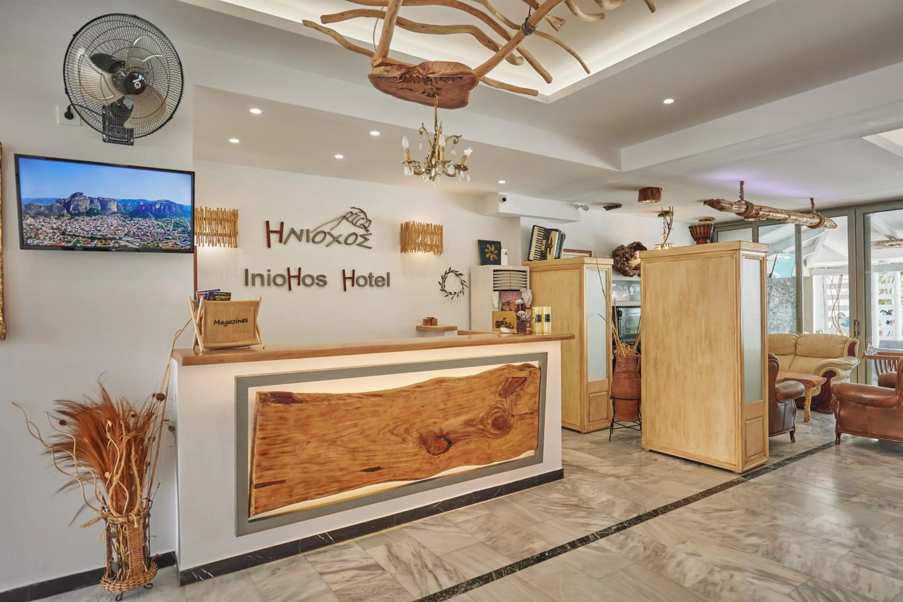 Lobby or reception in Iniohos Zante Hotel & Suites