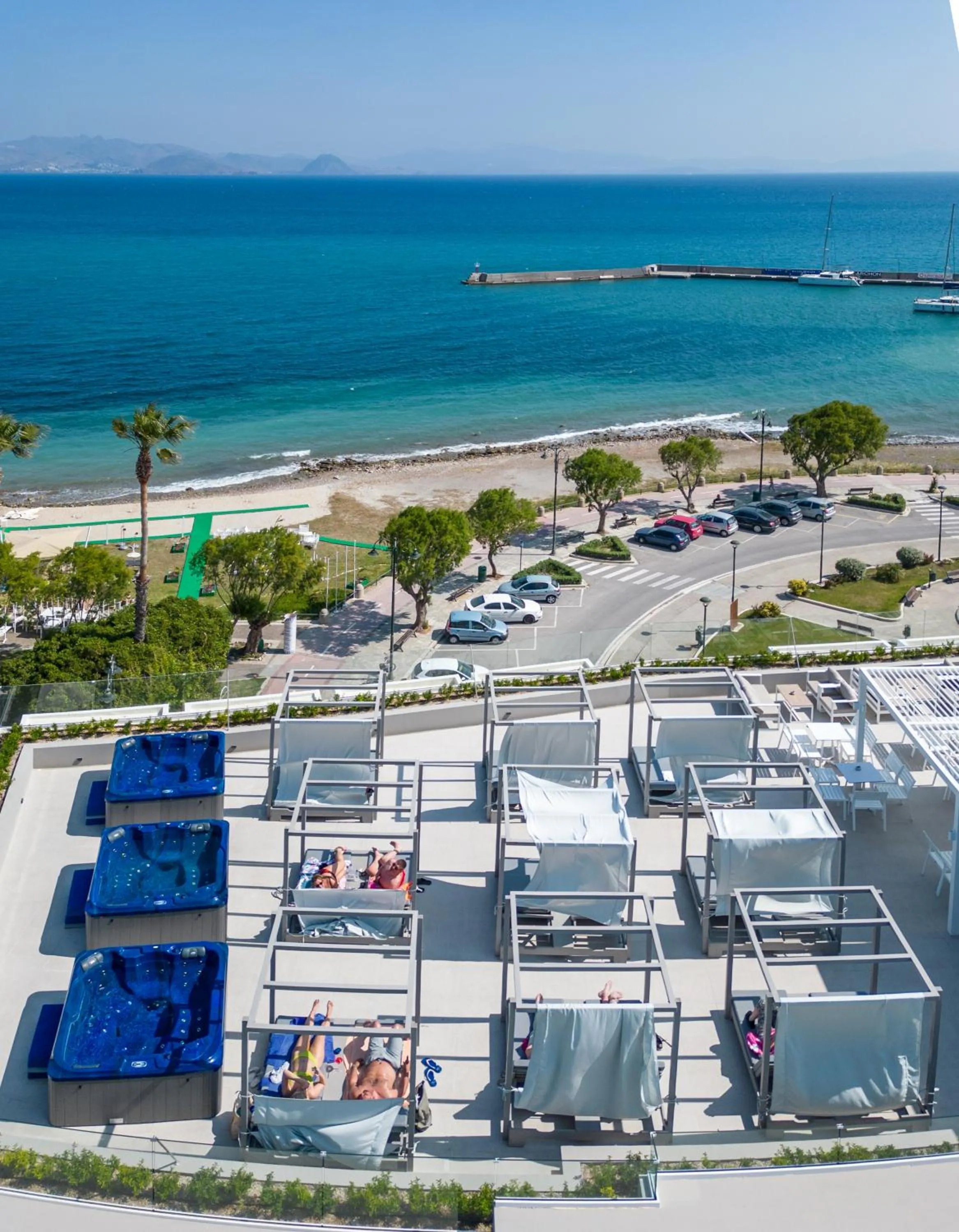 Bird's eye view in Kos Divine Hotel & Suites