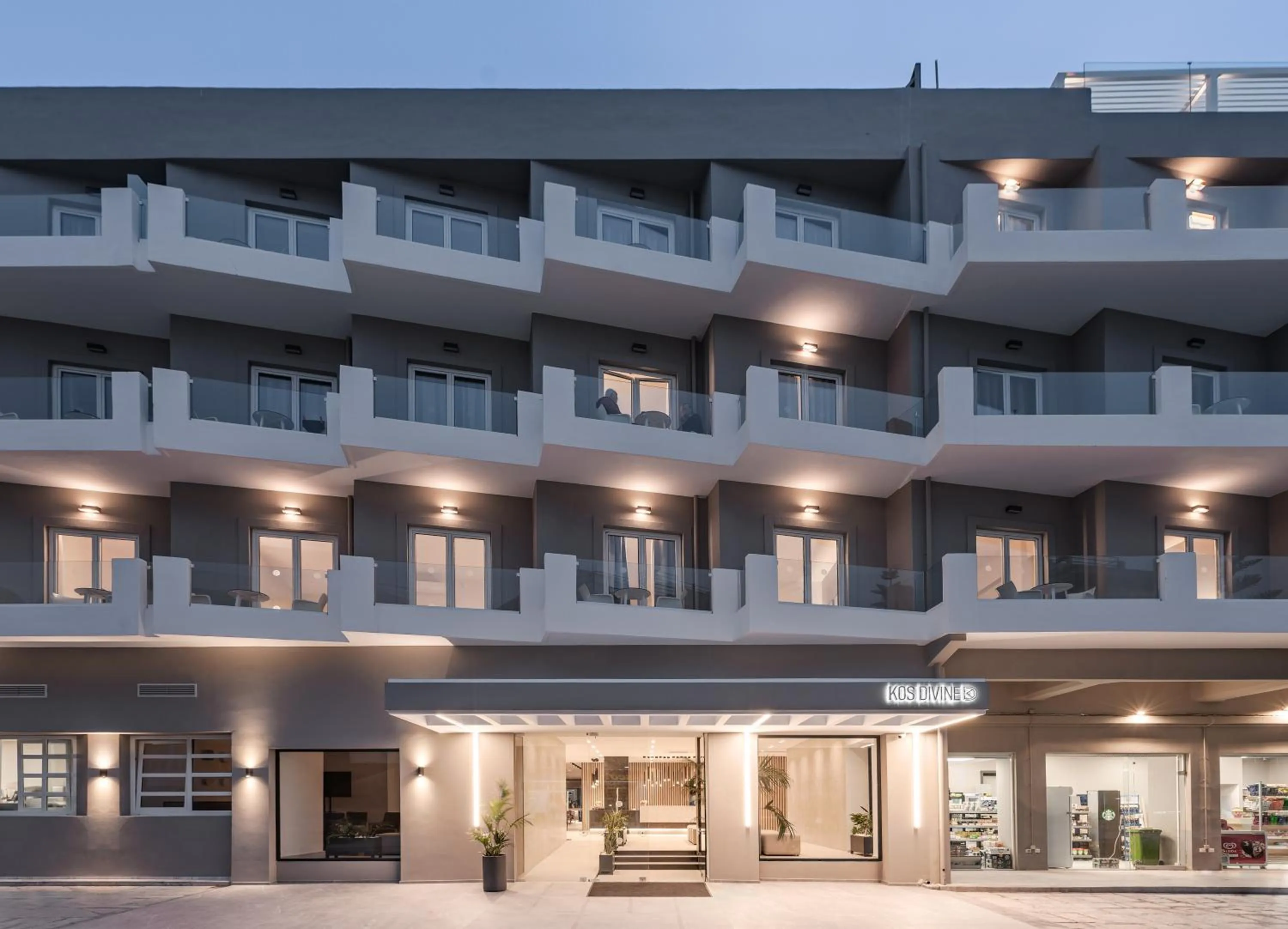 Property building in Kos Divine Hotel & Suites