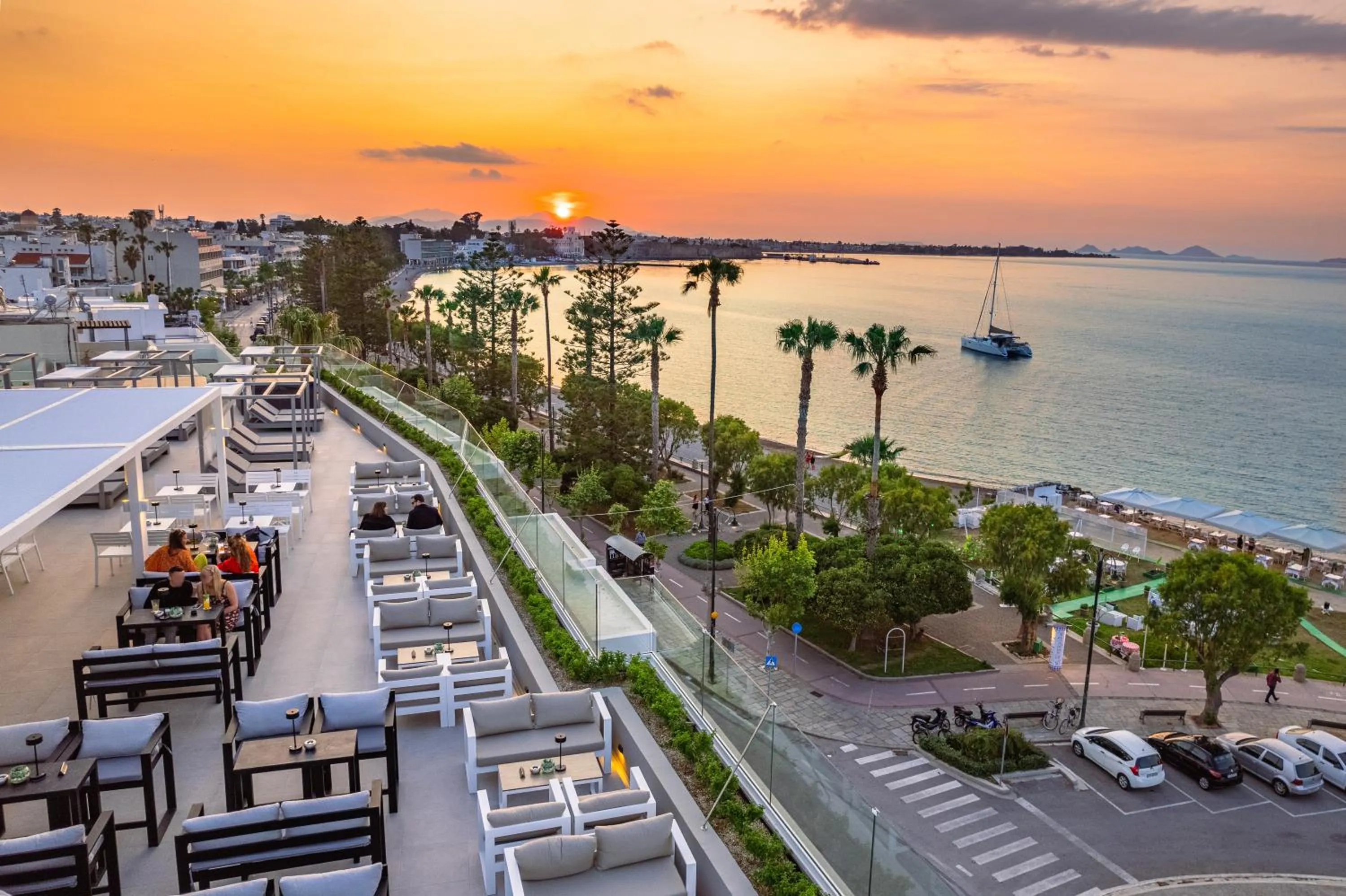 Sunset in Kos Divine Hotel & Suites