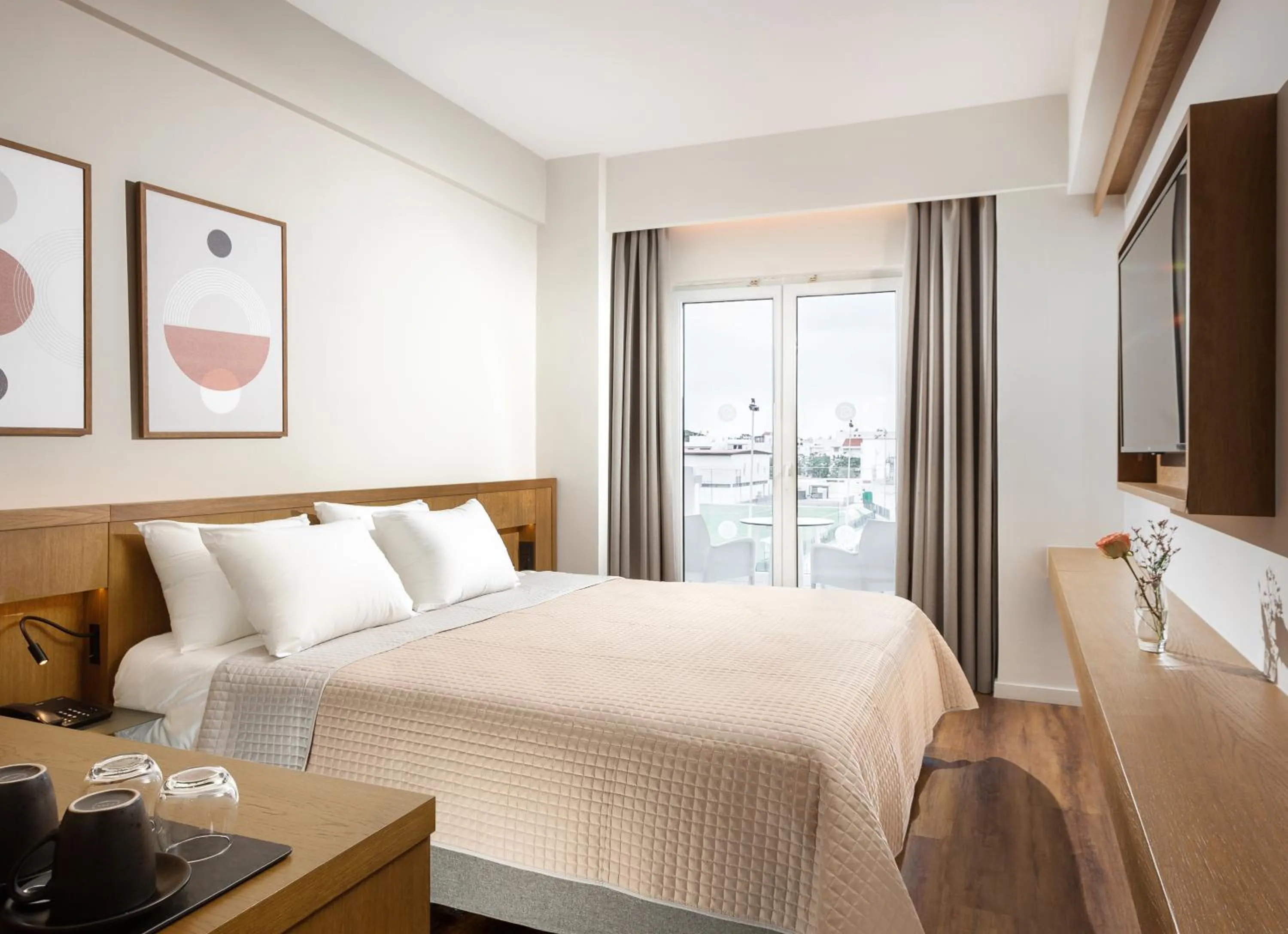 Bedroom, Bed in Kos Divine Hotel & Suites