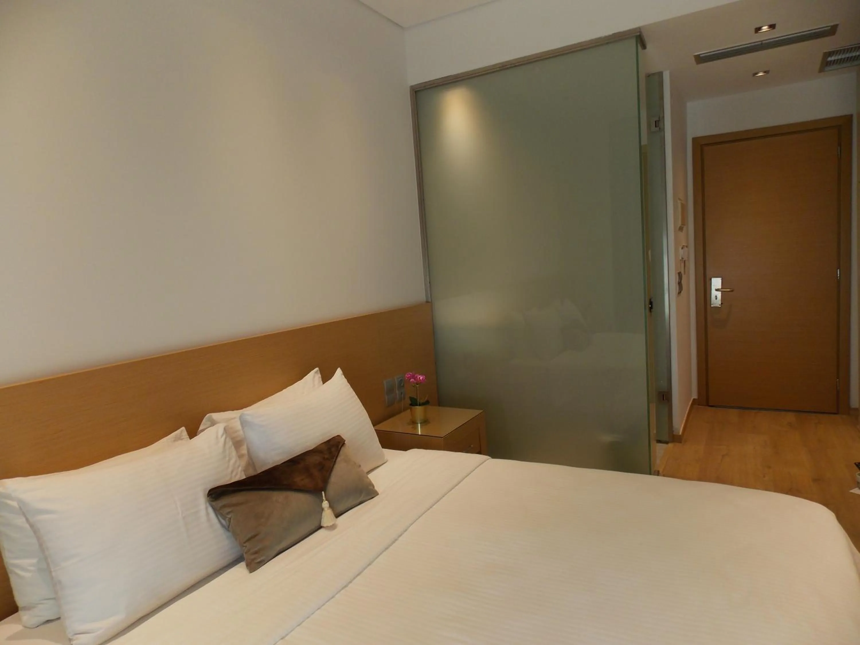 Bedroom, Bed in Hotel Alexandros