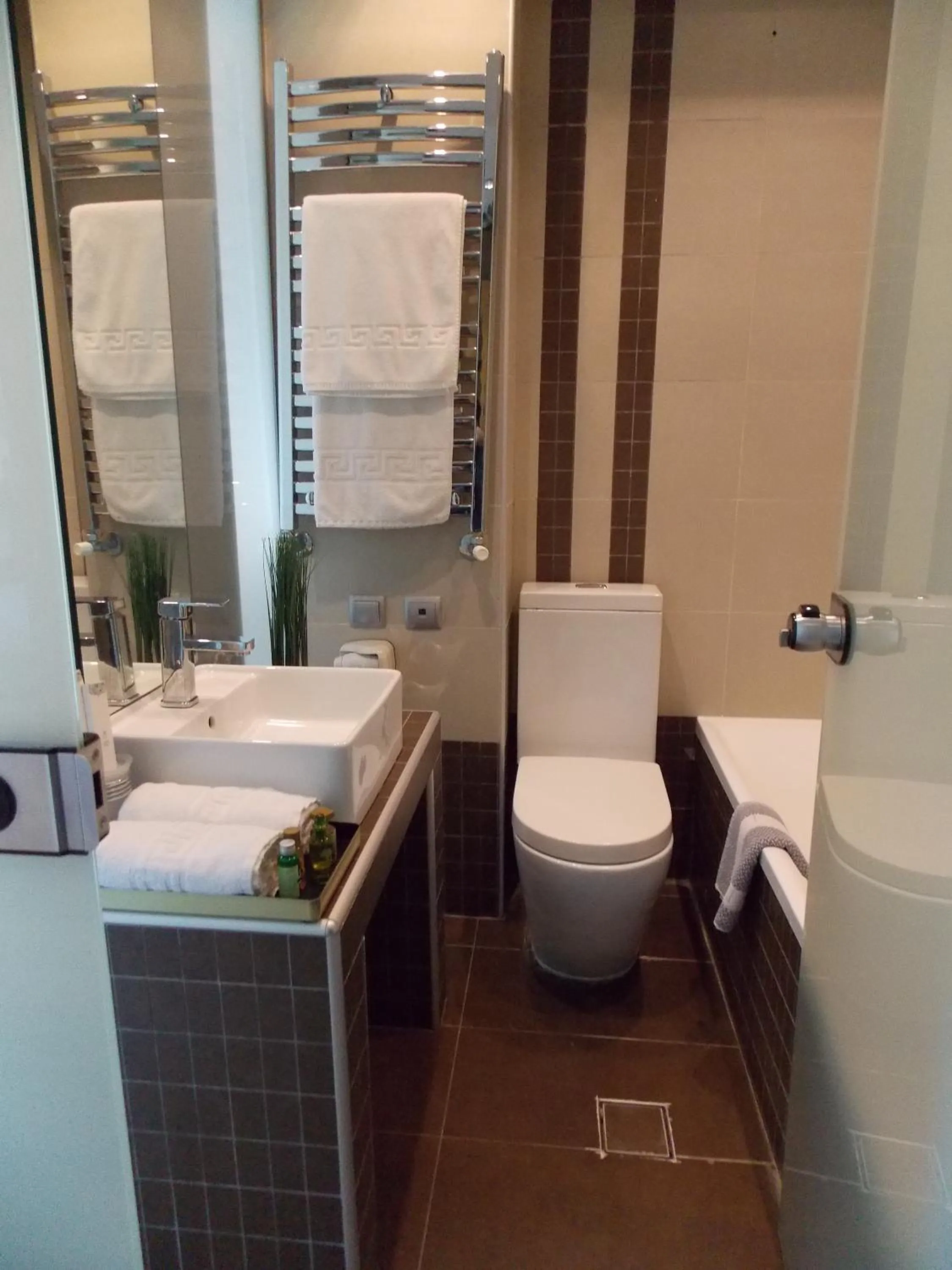 Bathroom in Hotel Alexandros