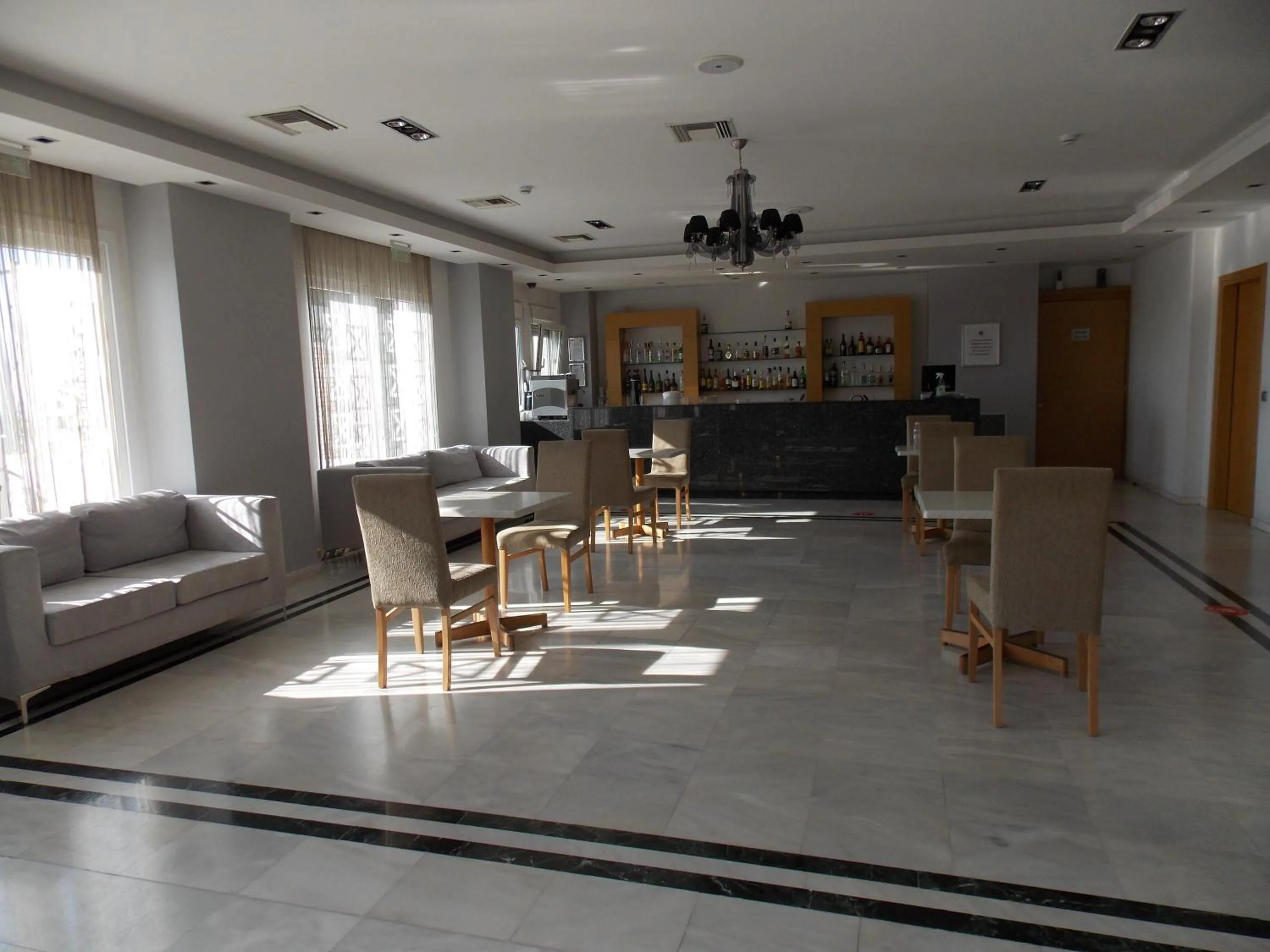Lounge or bar in Hotel Alexandros