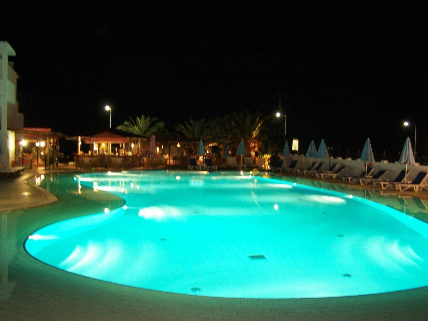 Swimming pool in Ninos On The Beach Hotel