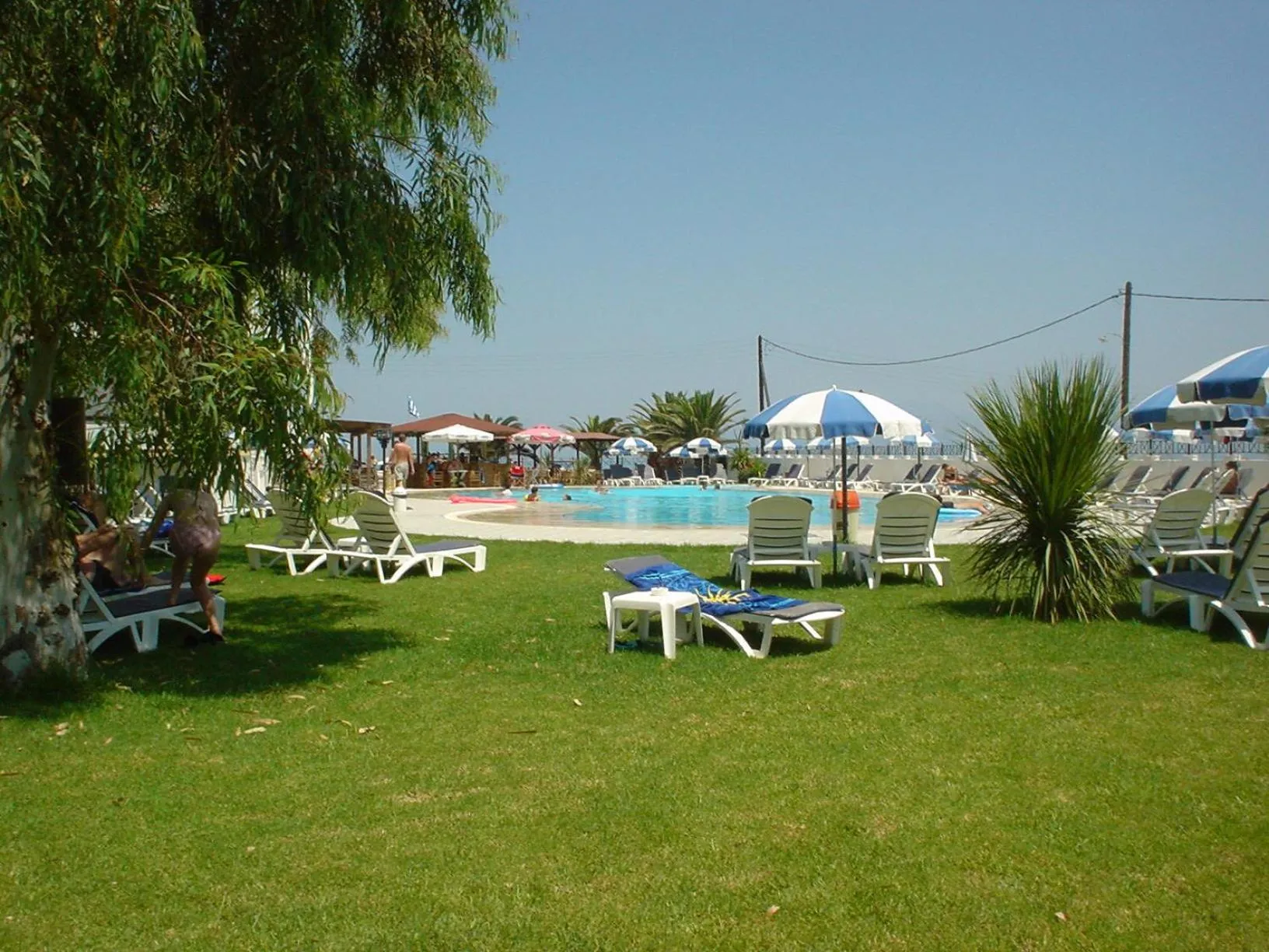 Swimming pool in Ninos On The Beach Hotel