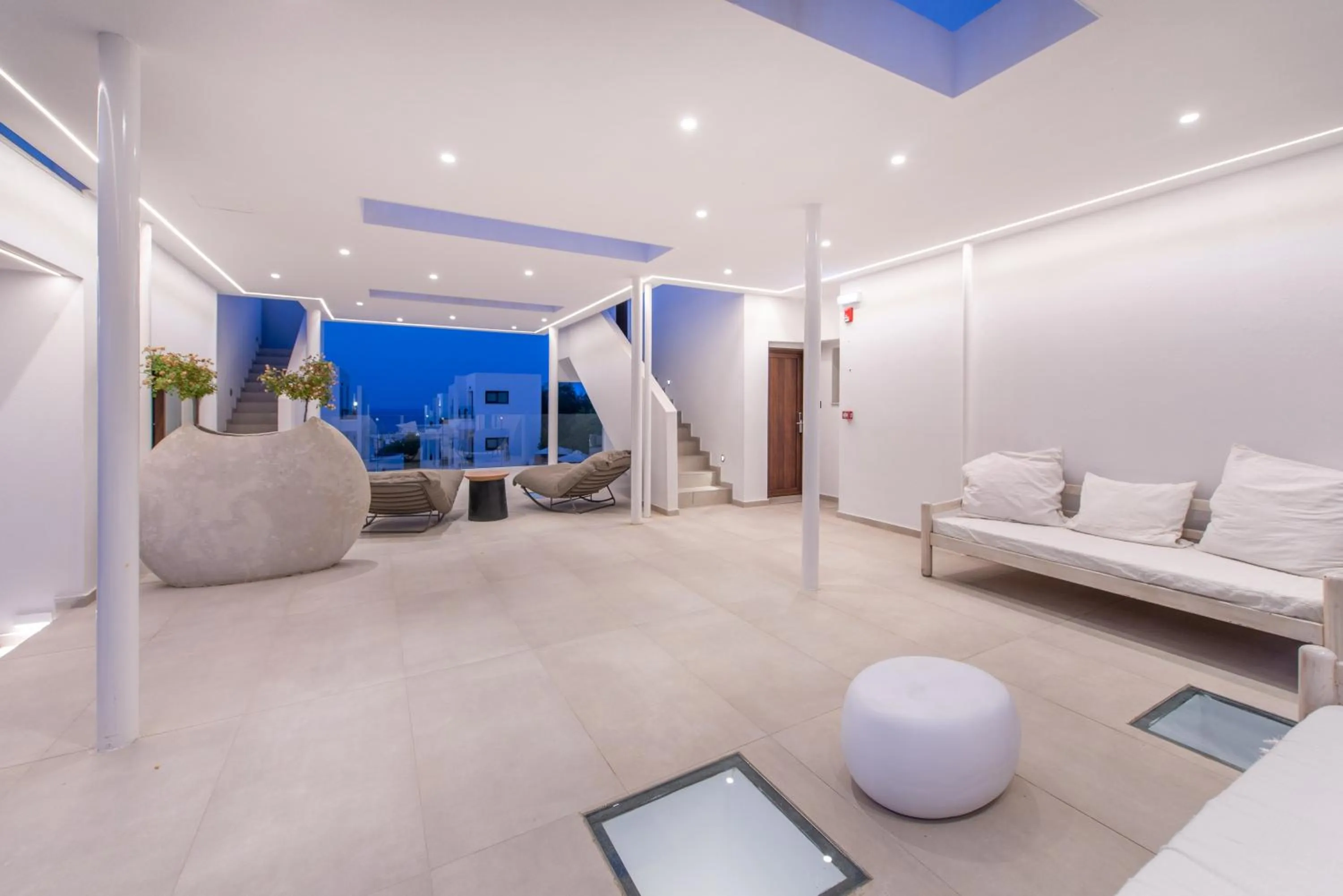 Seating area in Bita Hubs