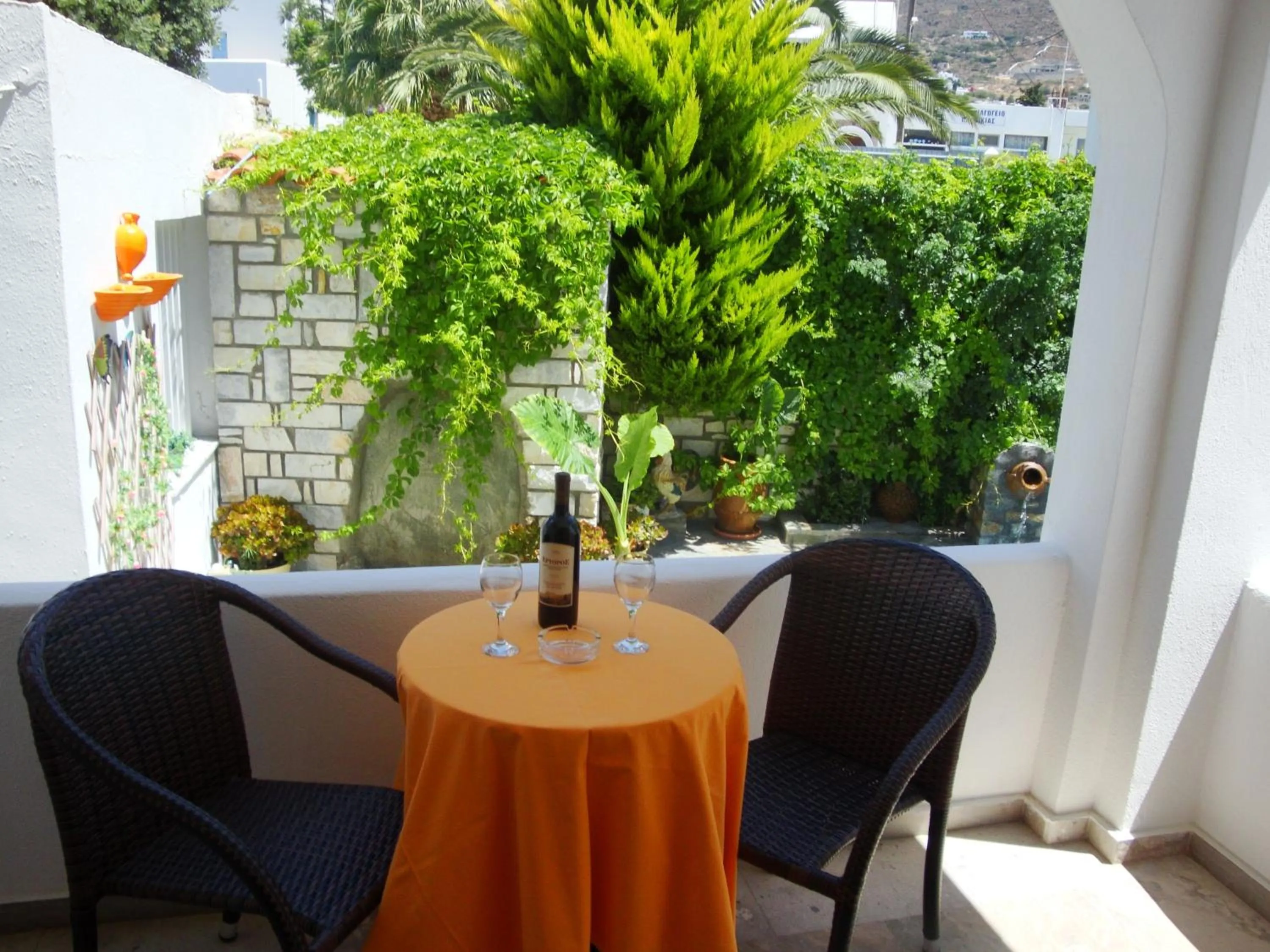 Balcony/Terrace in Vassiliki Rooms