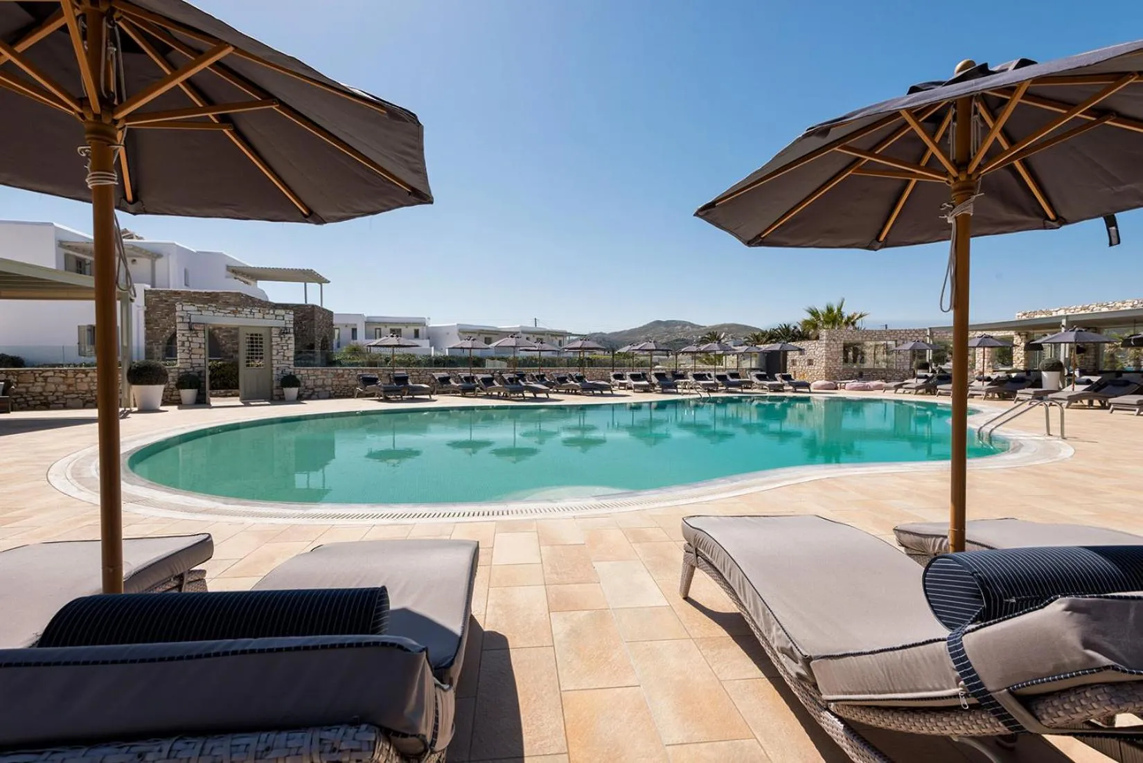 Swimming pool in Saint Andrea Seaside Resort - Adults Only