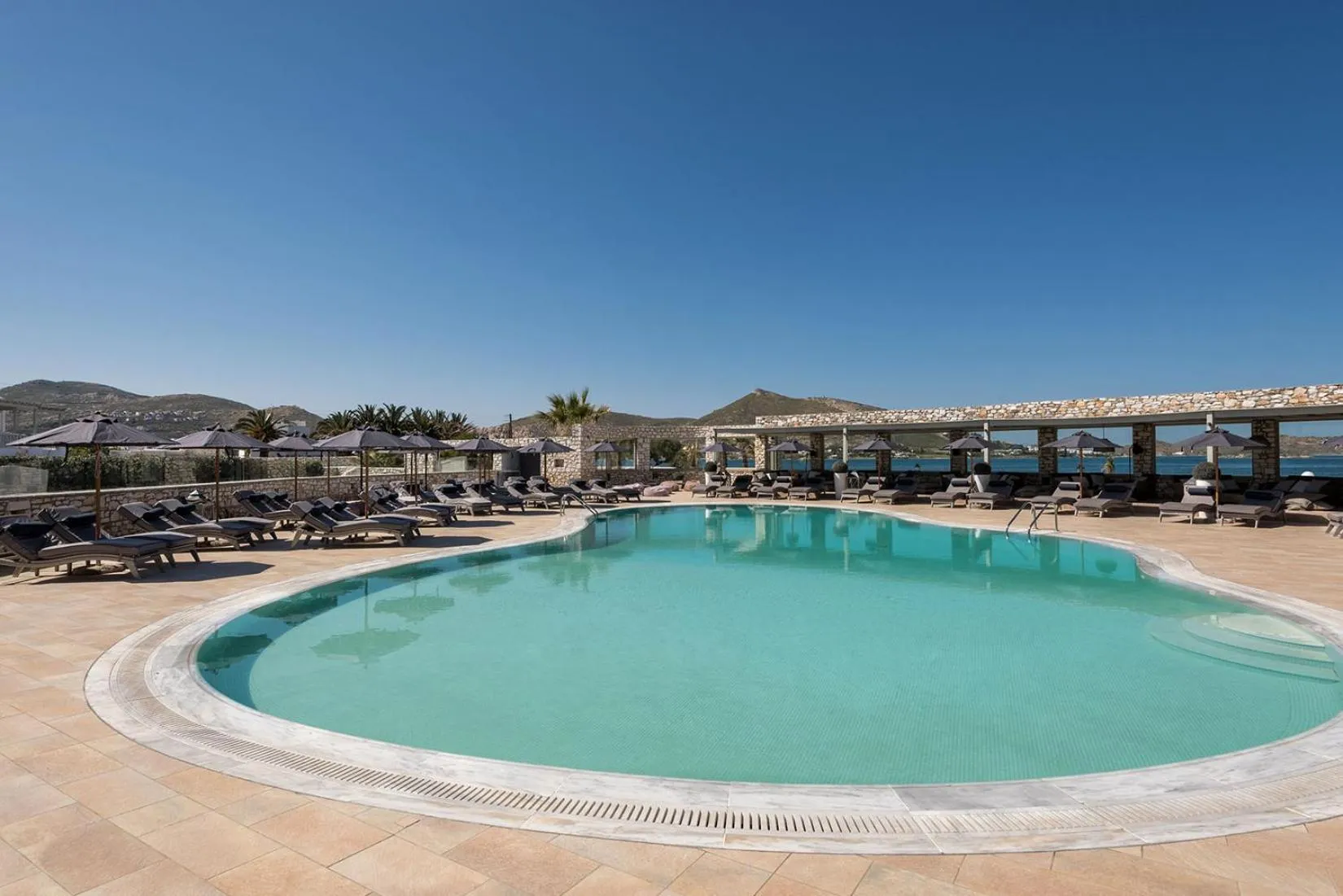 Swimming pool in Saint Andrea Seaside Resort - Adults Only