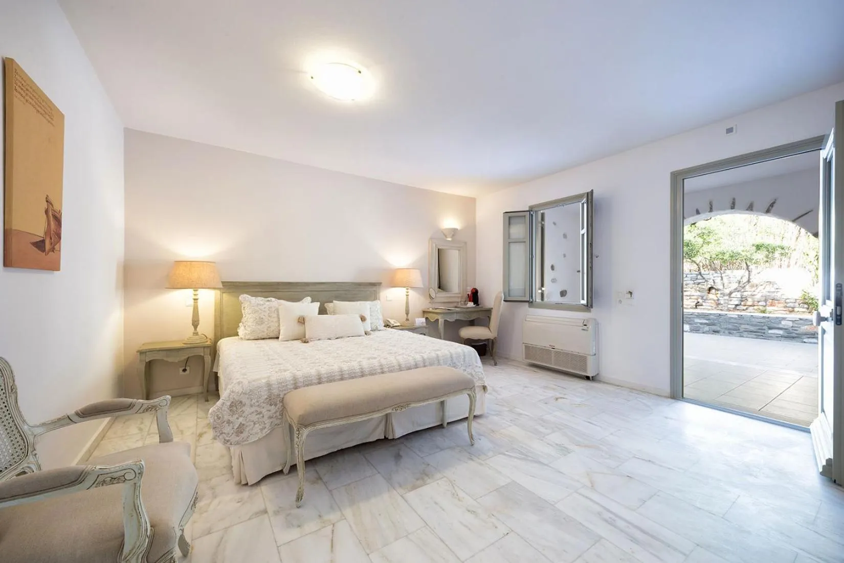 Bed in Saint Andrea Seaside Resort - Adults Only