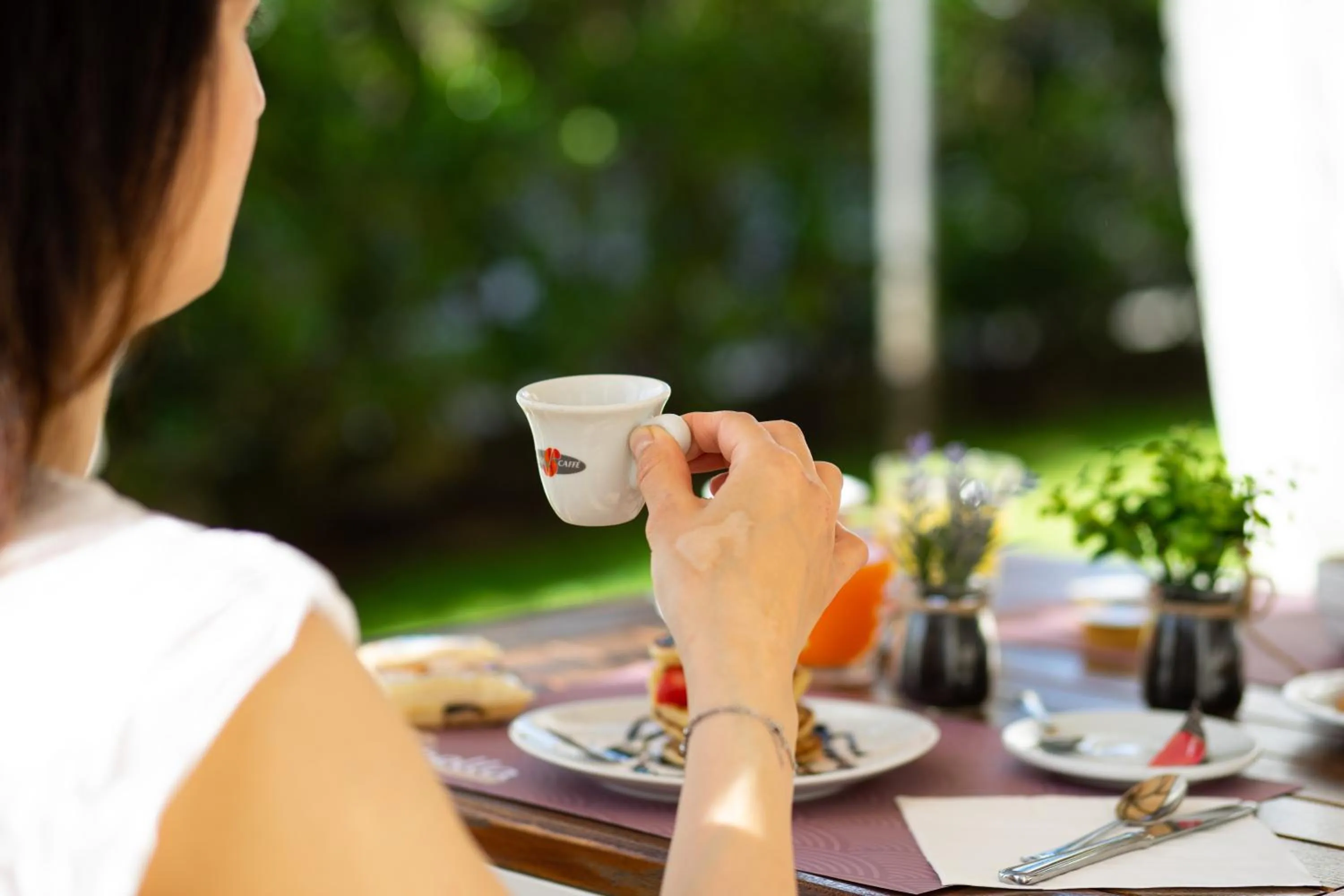 Garden in B&B Isabella