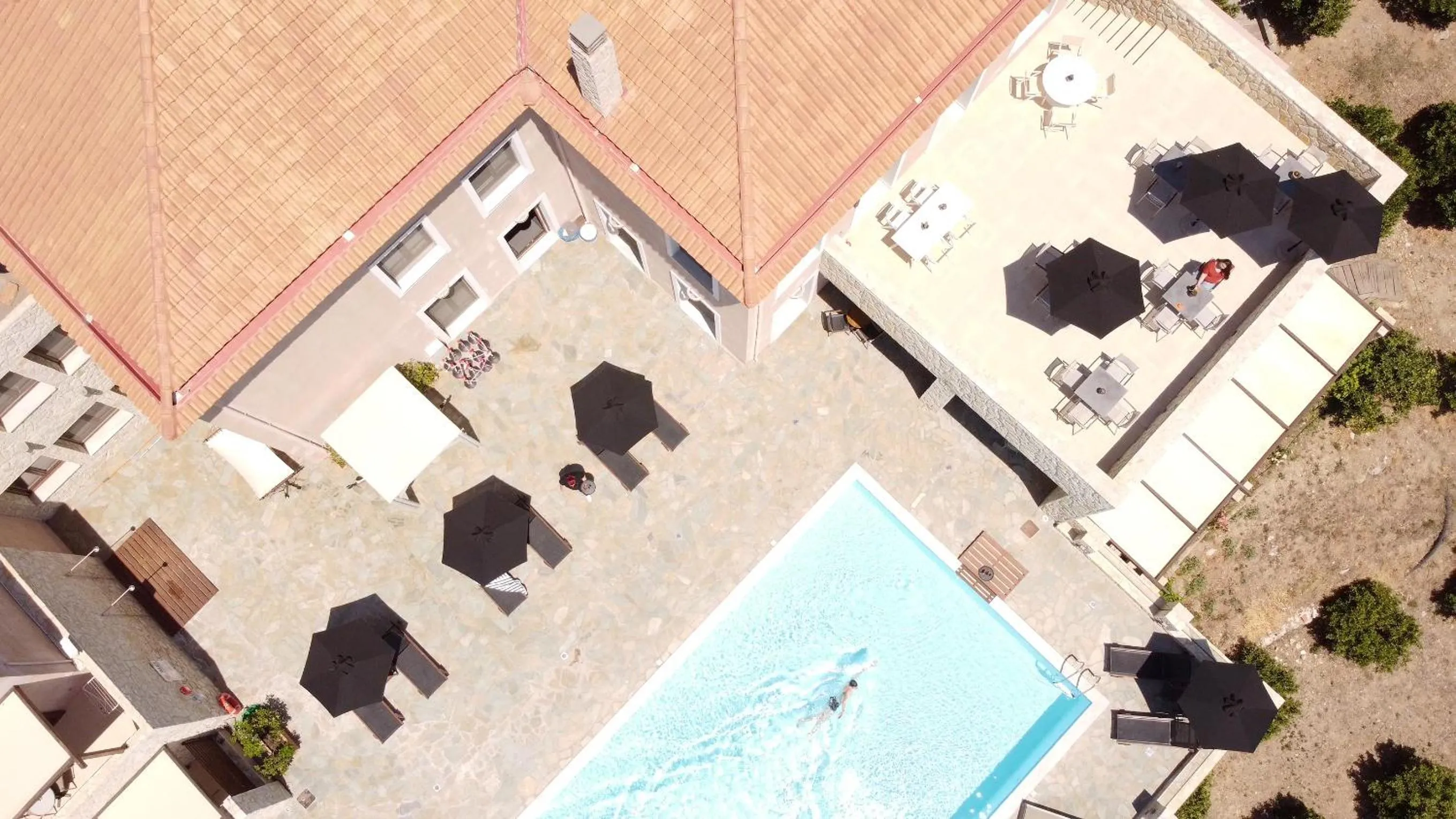 Swimming pool in Perivoli Country Hotel & Retreat