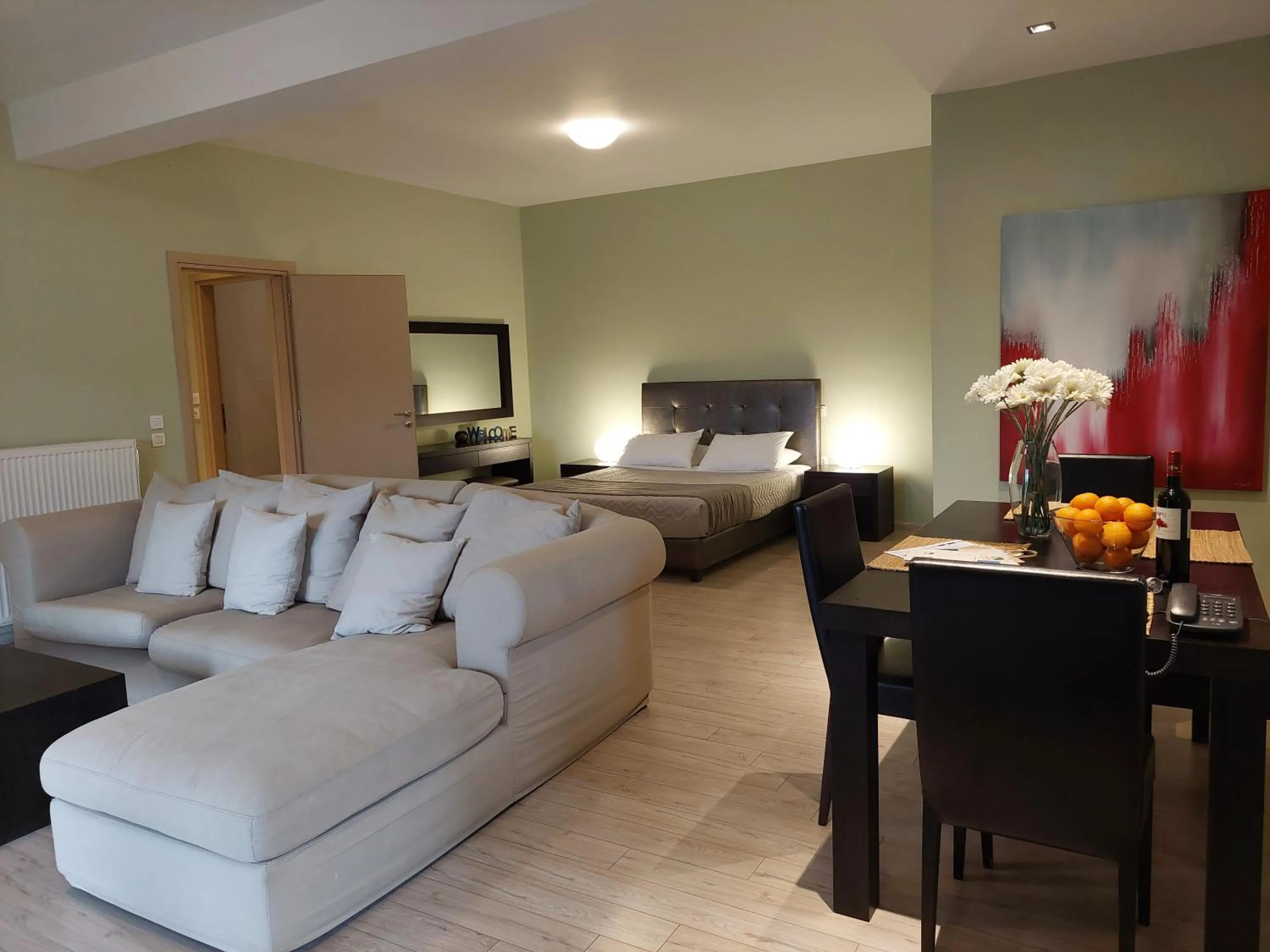 Bed in Perivoli Country Hotel & Retreat