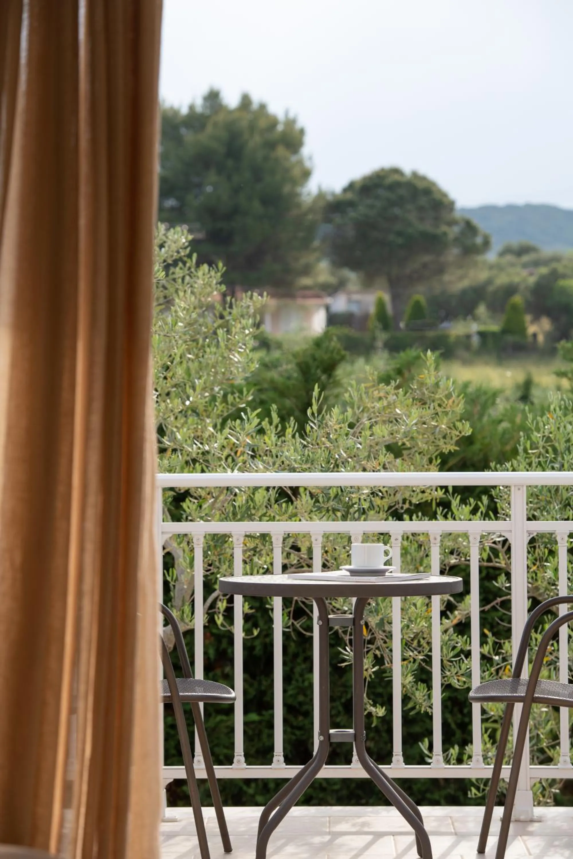 Balcony/Terrace in Antigoni Seaside Resort