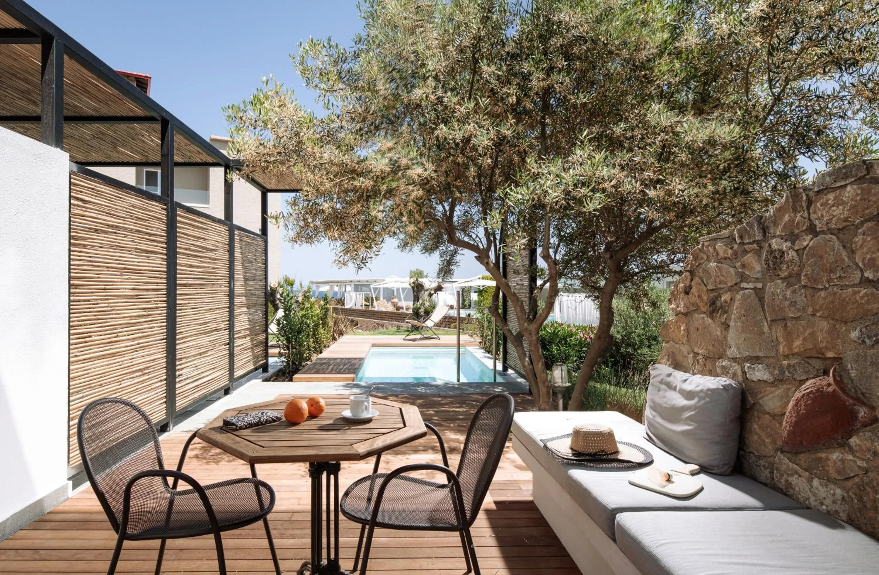 Swimming pool in Antigoni Seaside Resort