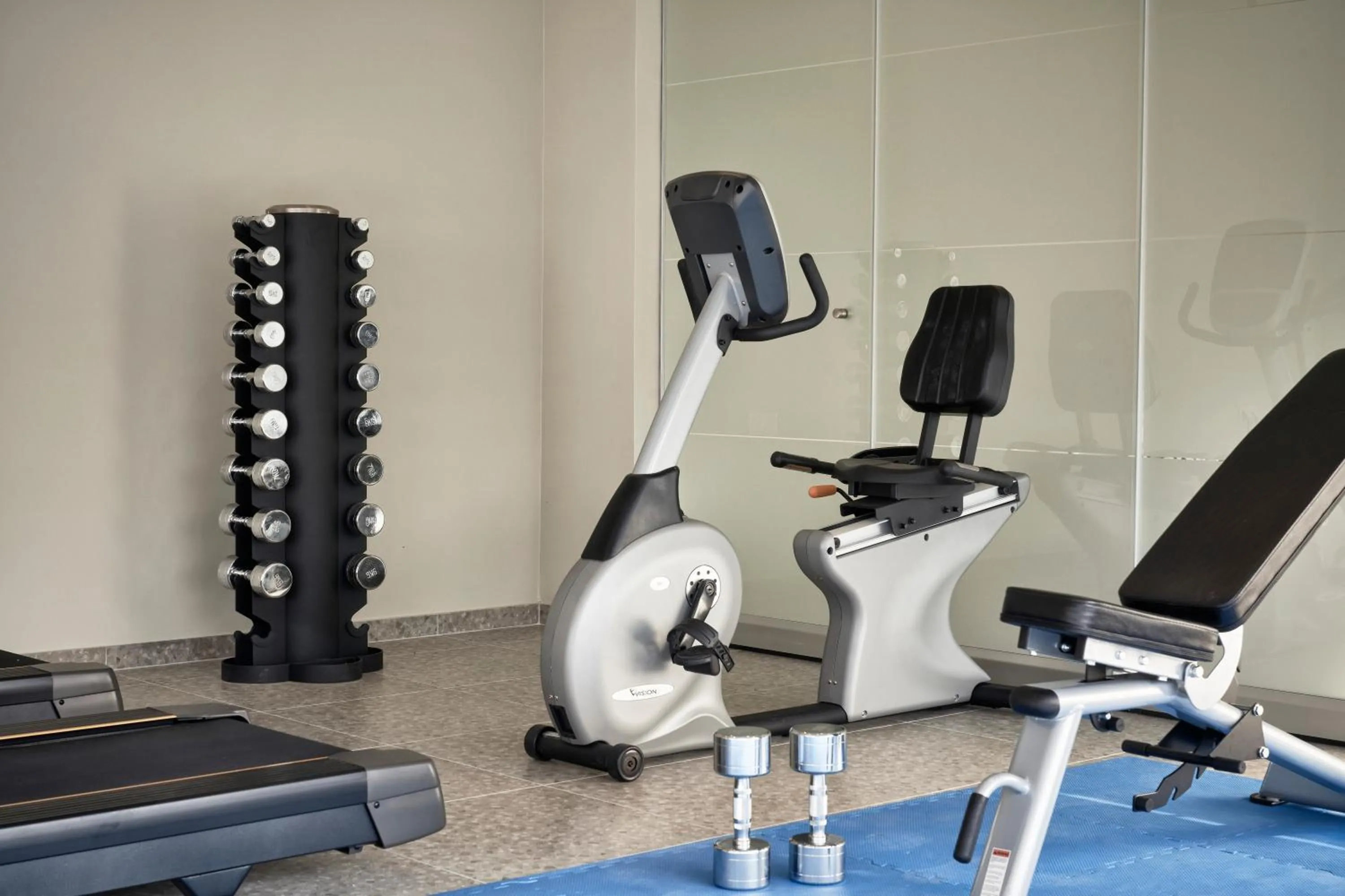 Fitness centre/facilities in Antigoni Seaside Resort