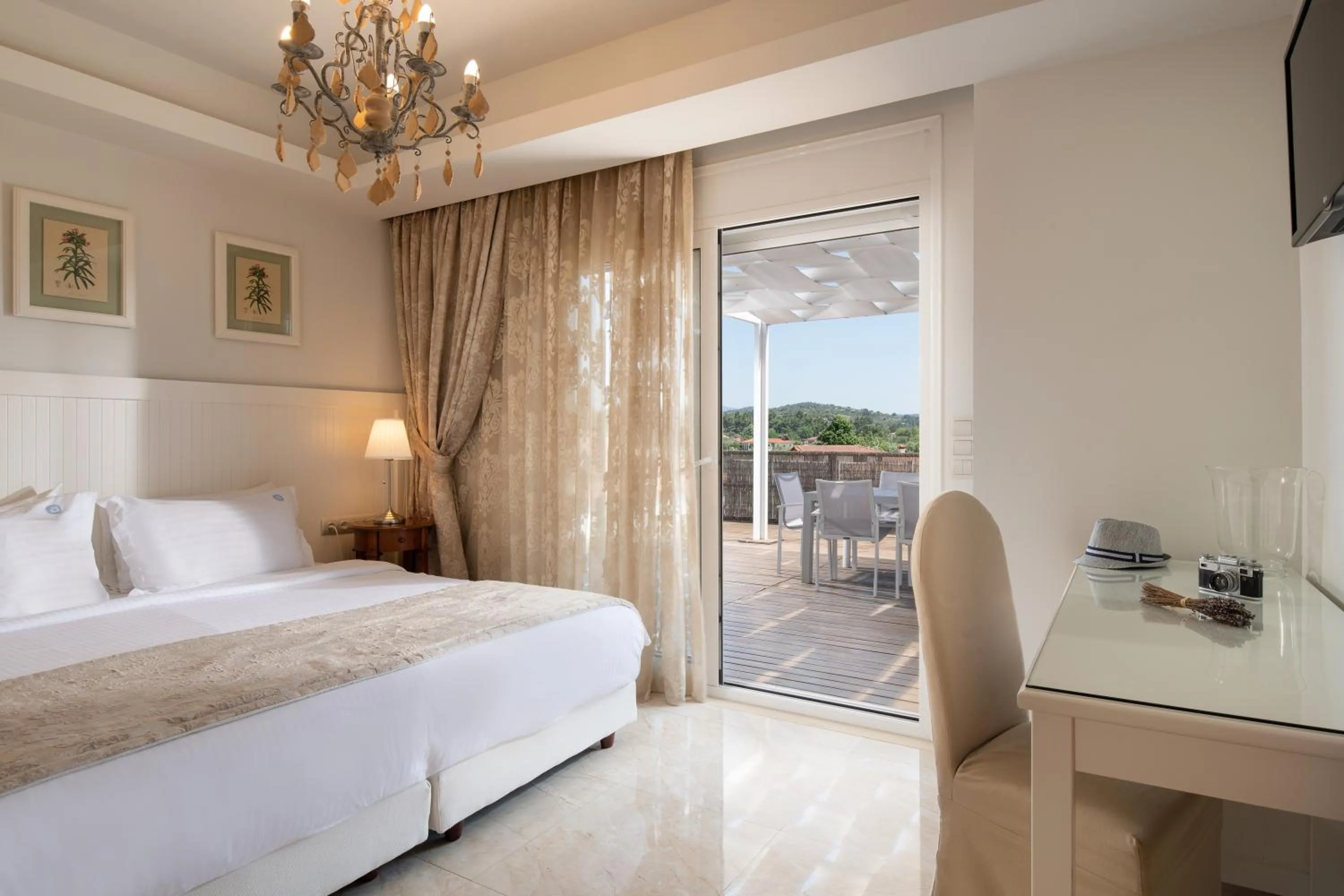 Bedroom, Bed in Antigoni Seaside Resort