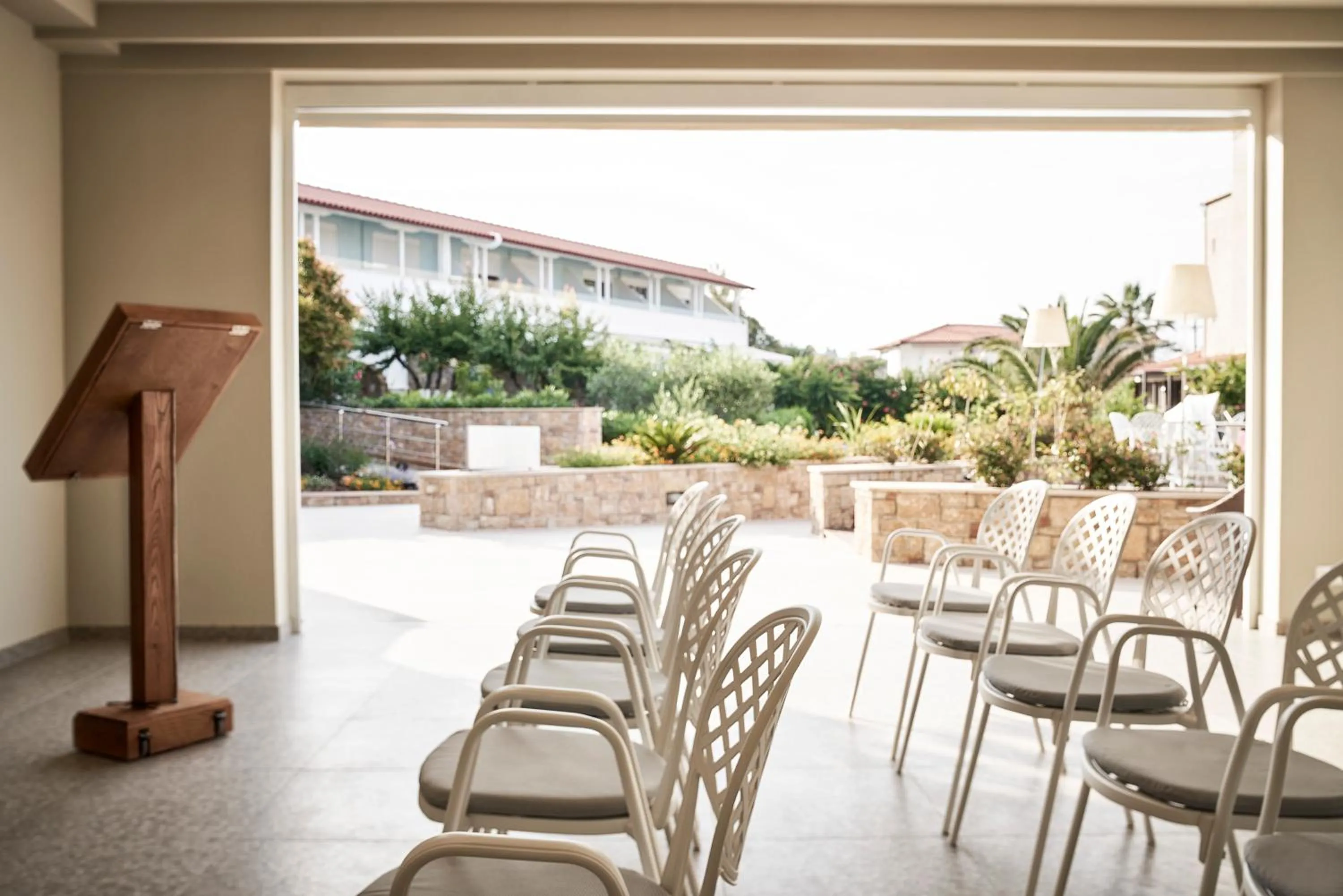 Property building in Antigoni Seaside Resort